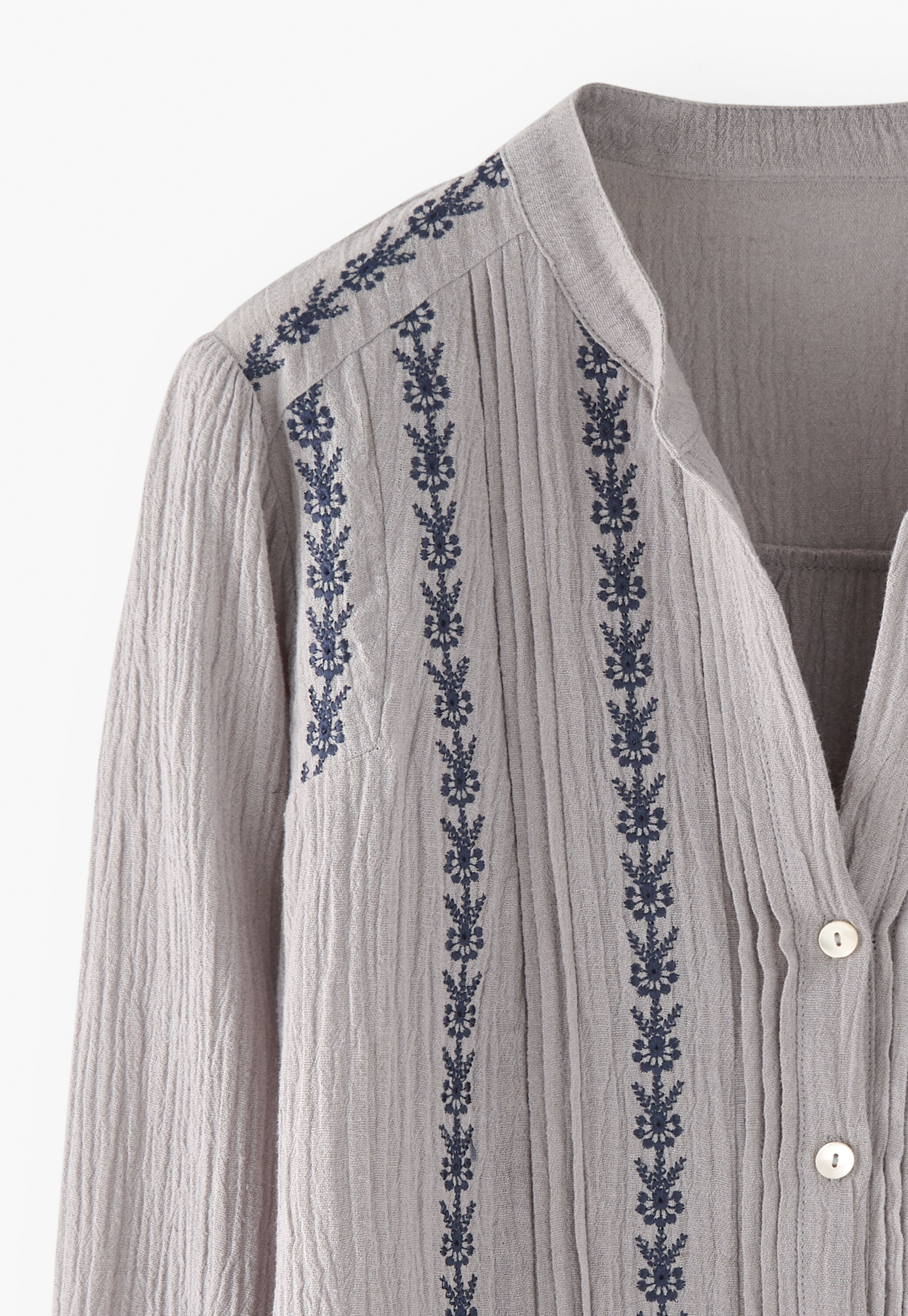 Bestickte Bluse