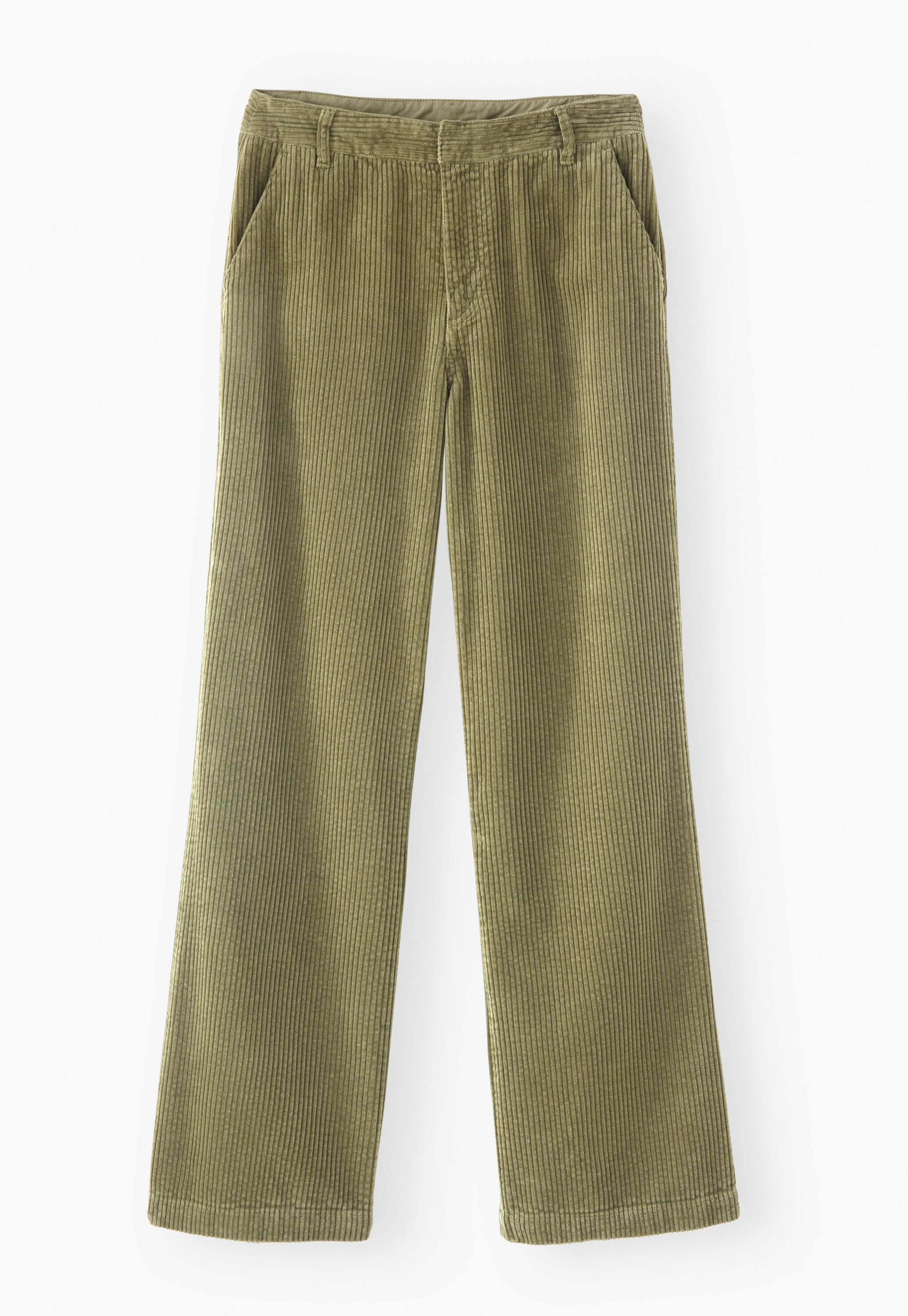 Hose mit geradem Bein aus Cord