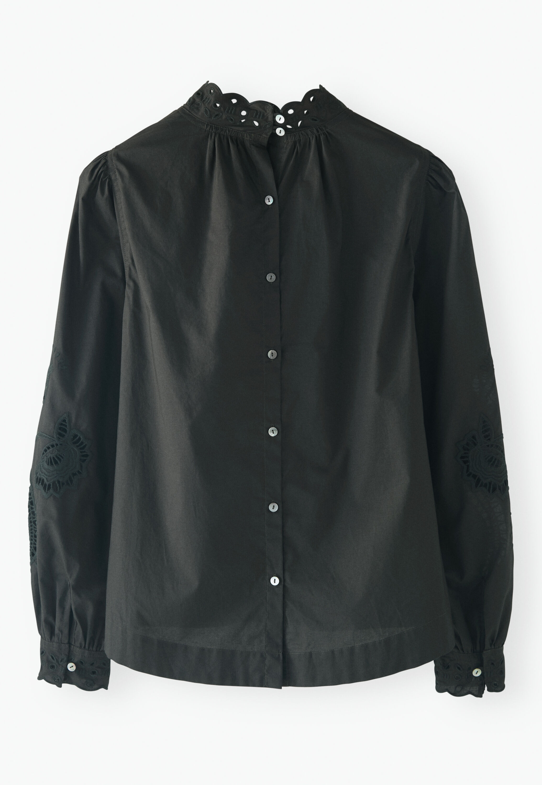 Hinten gekn&ouml;pfte Bluse