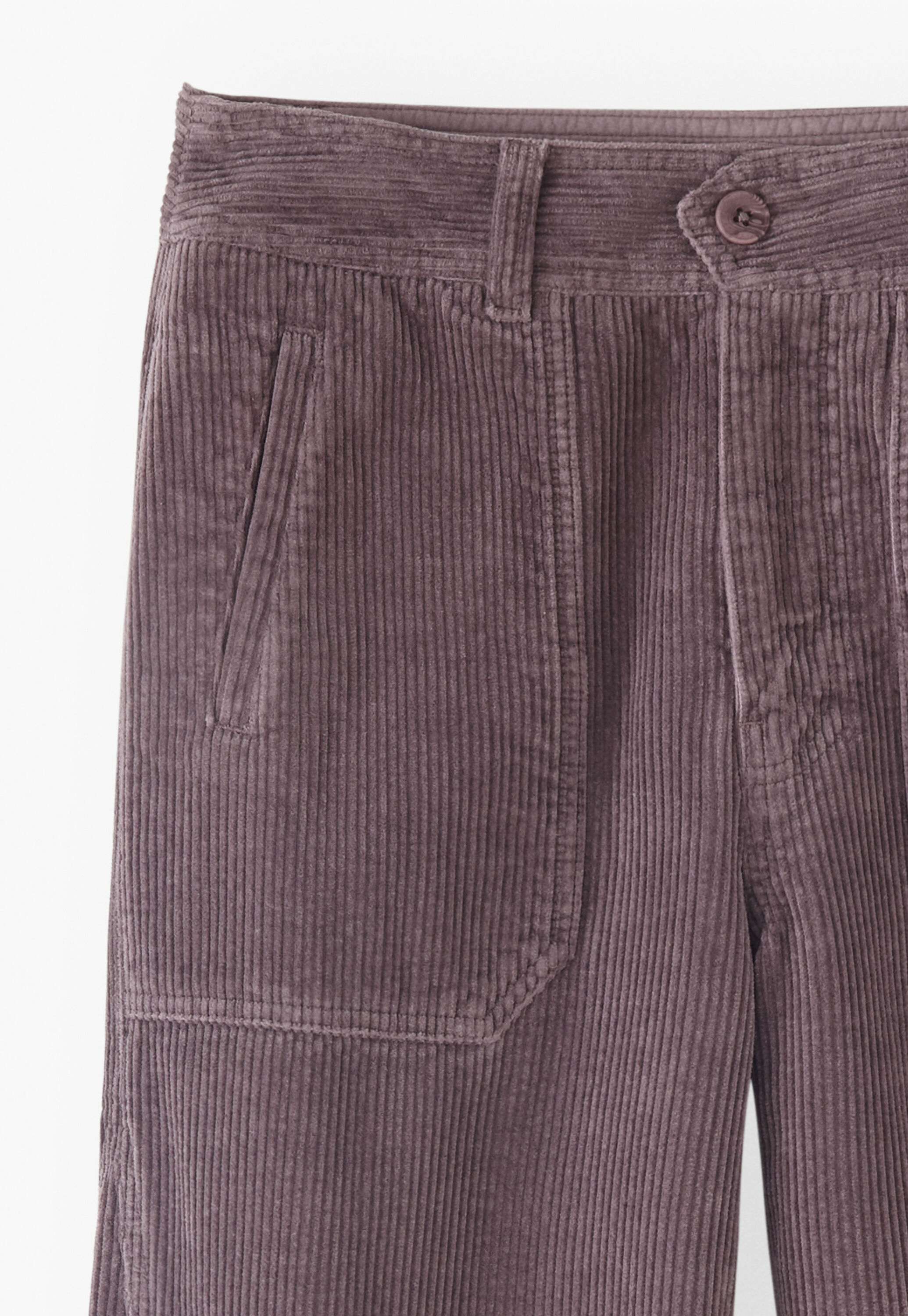 Entspannt geschnittene Karotten-Cordhose