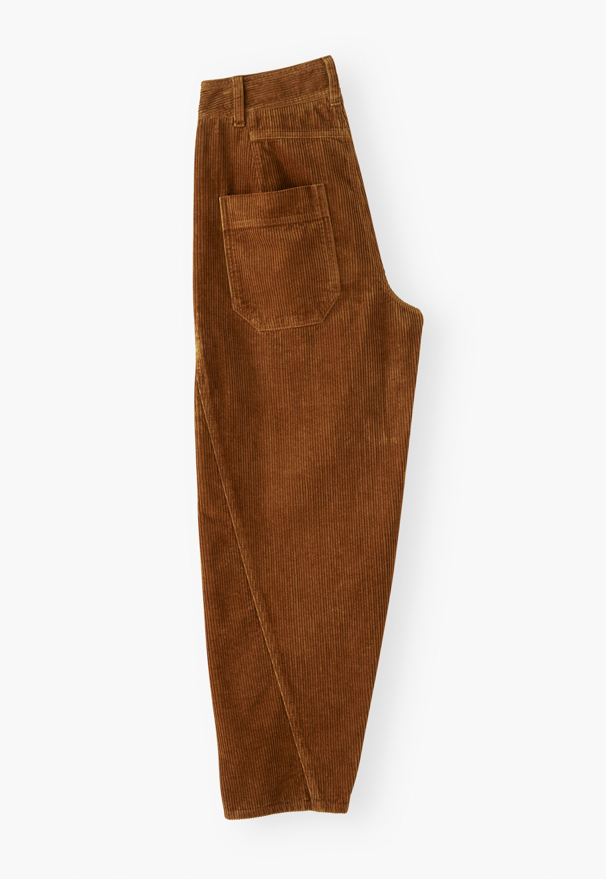 Entspannt geschnittene Karotten-Cordhose
