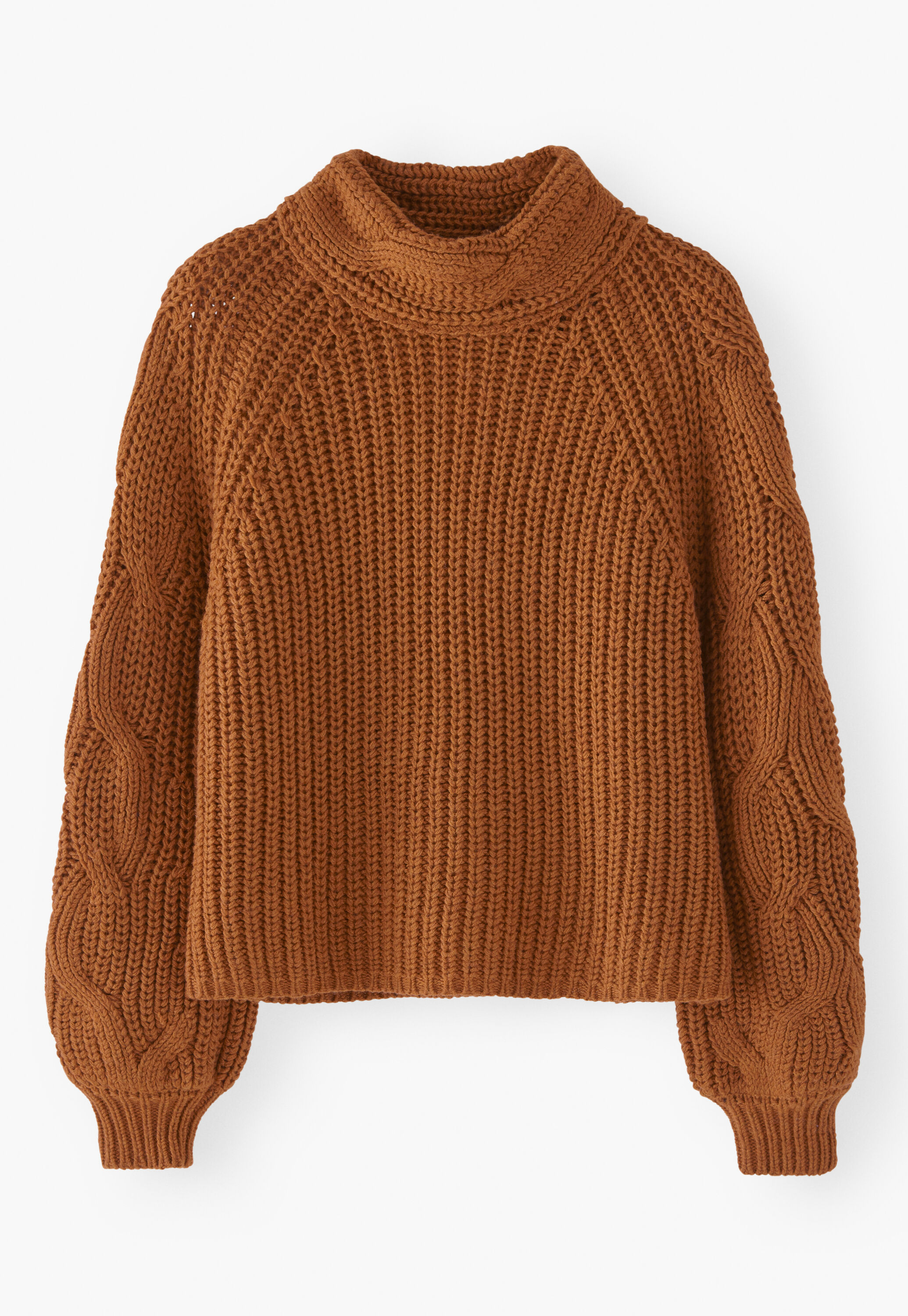 Pullover mit Zopfmuster