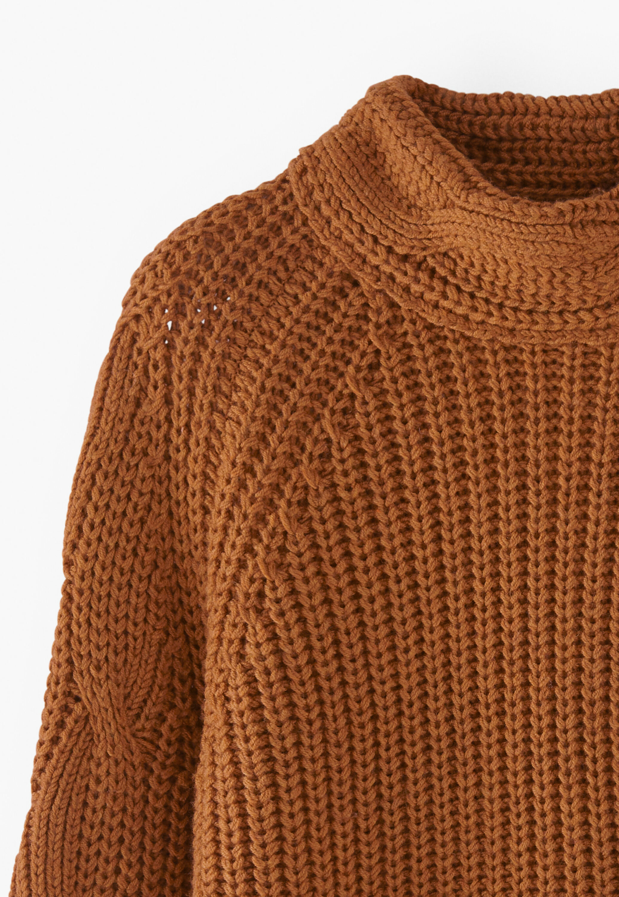 Pullover mit Zopfmuster