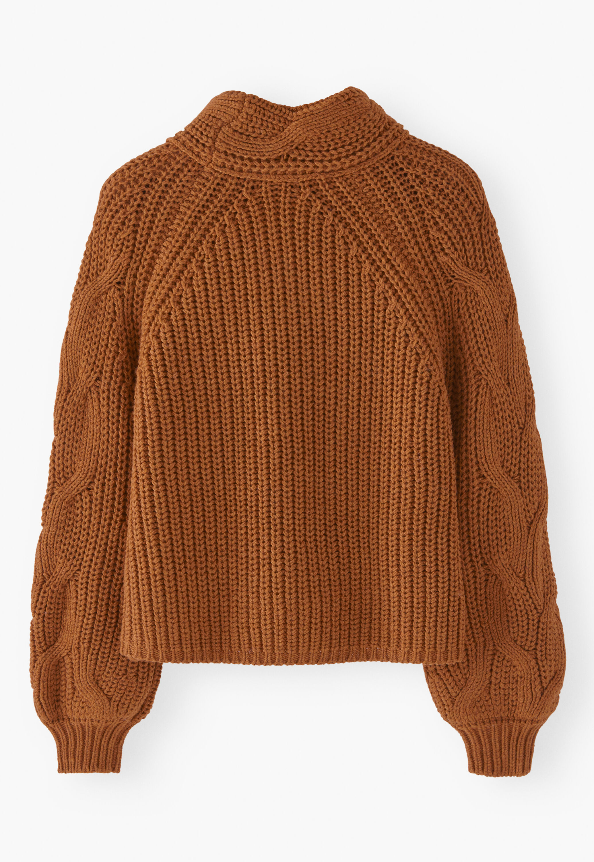 Pullover mit Zopfmuster