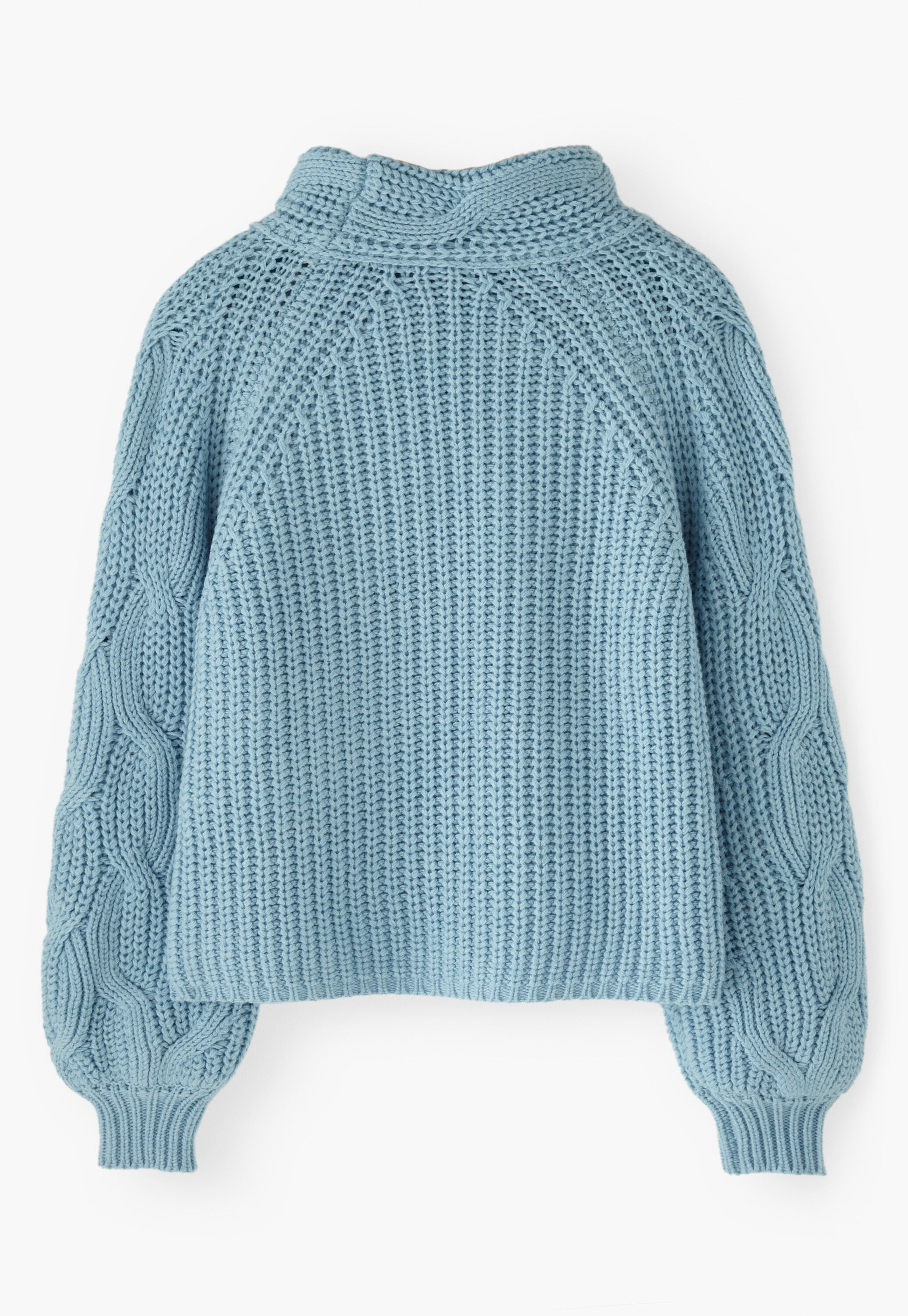 Pullover mit Zopfmuster