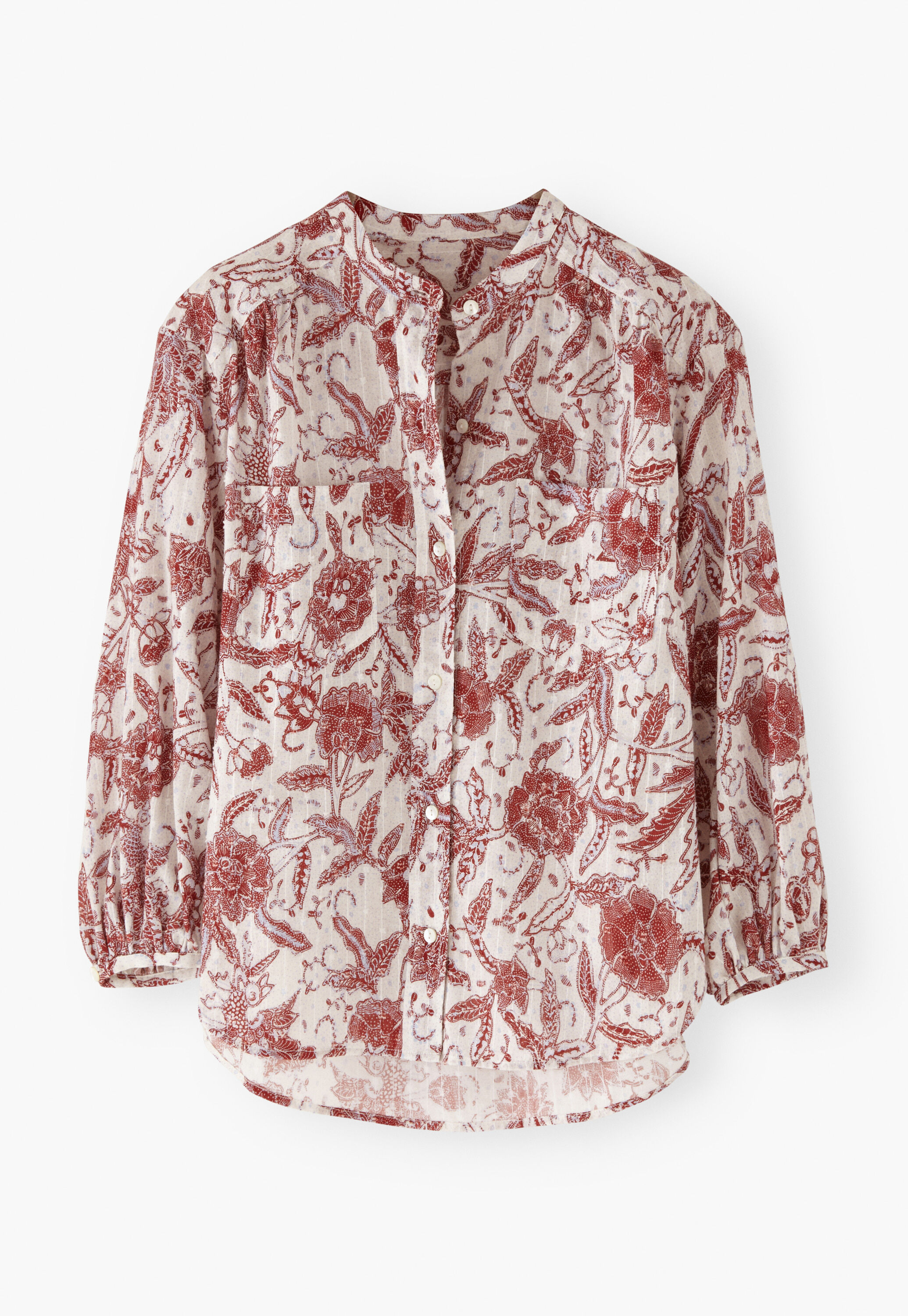 Bedruckte Bluse