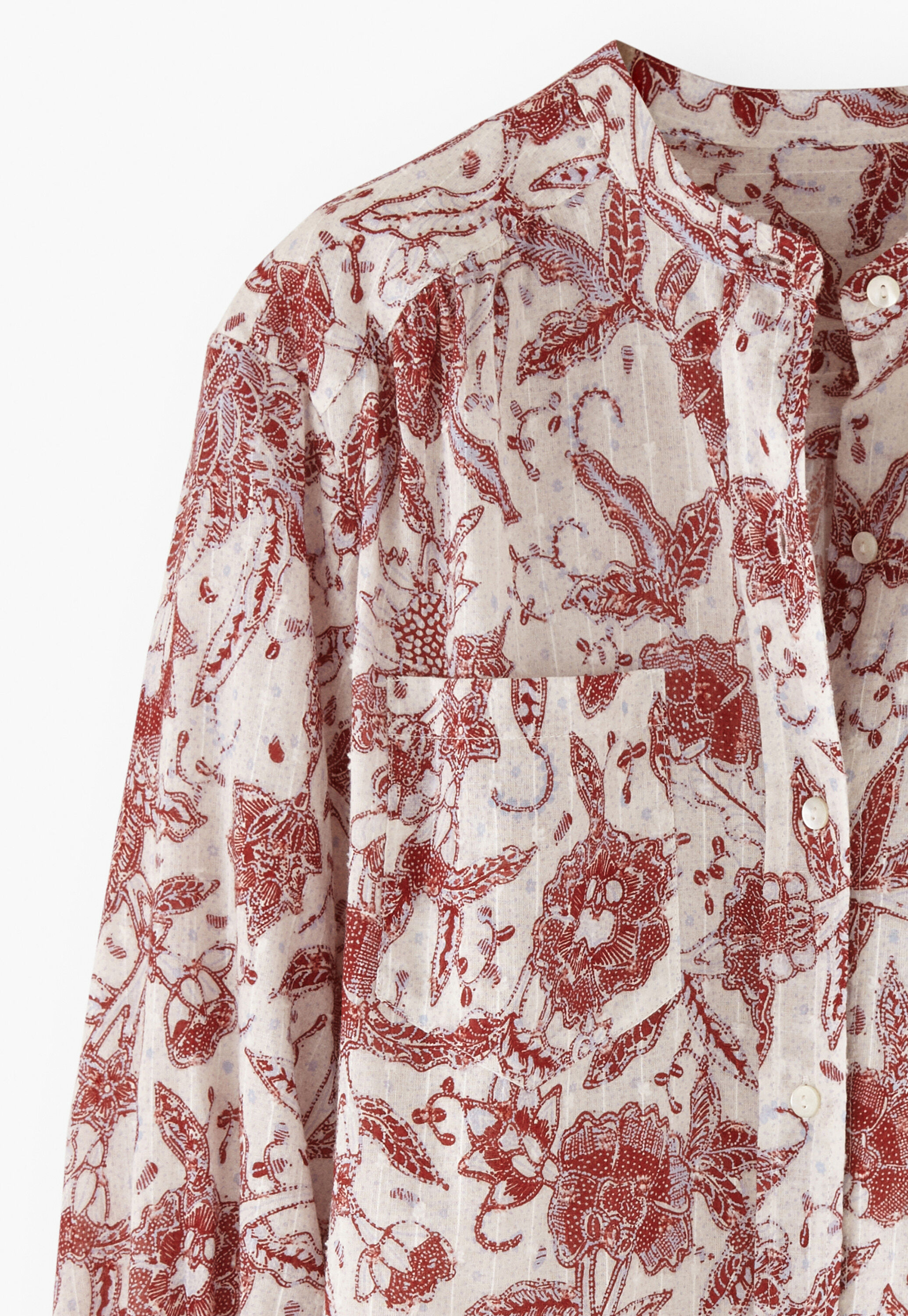 Bedruckte Bluse