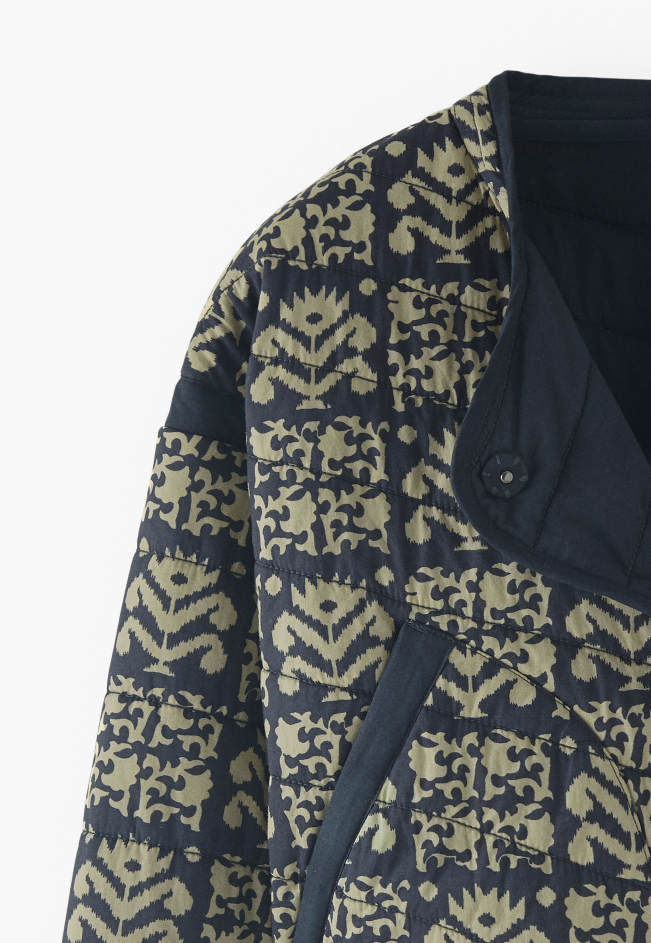 Steppjacke mit Print