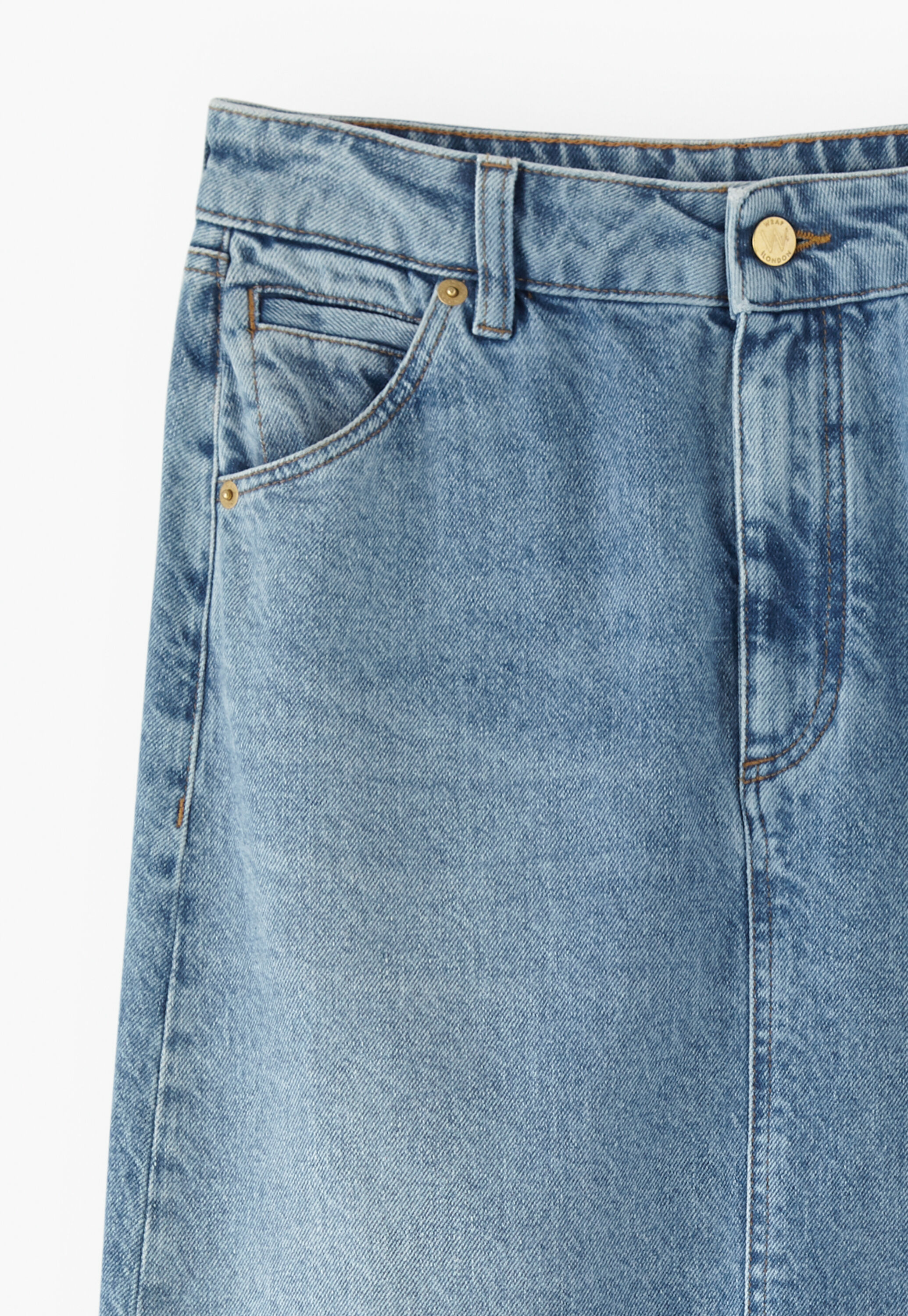 Maxirock aus Denim