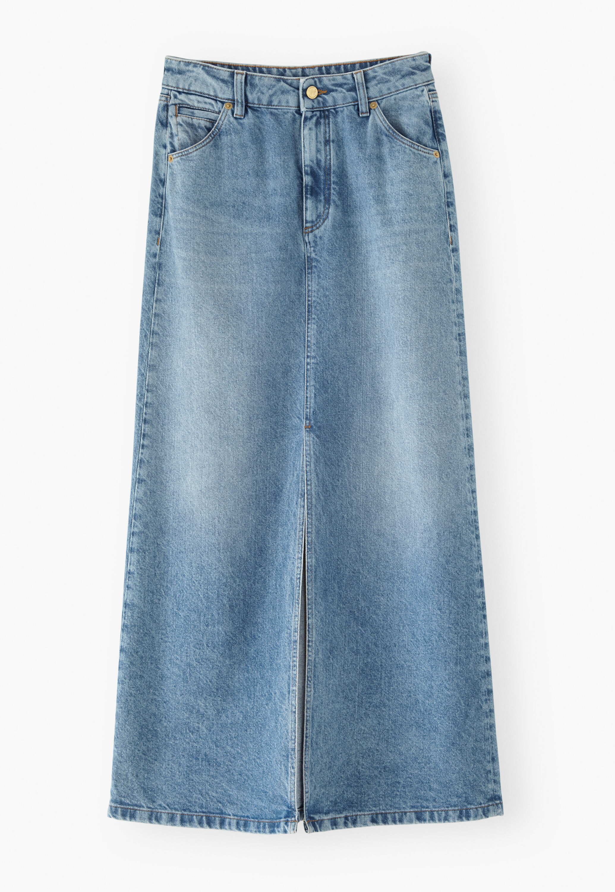 Maxirock aus Denim