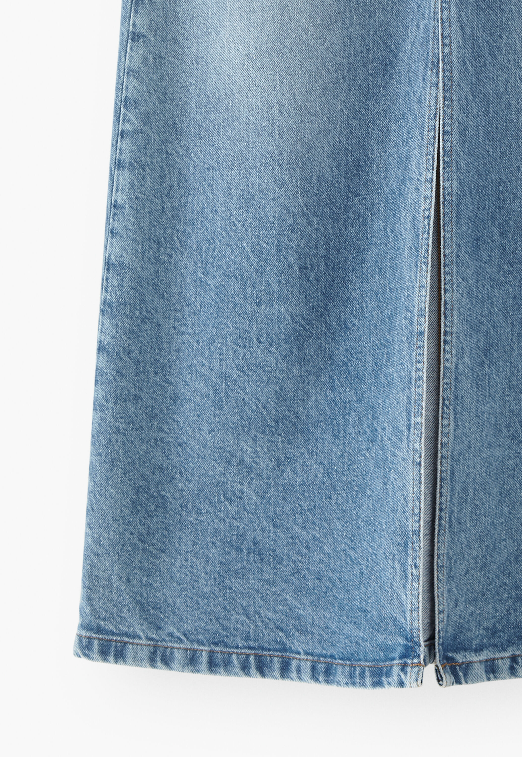 Maxirock aus Denim