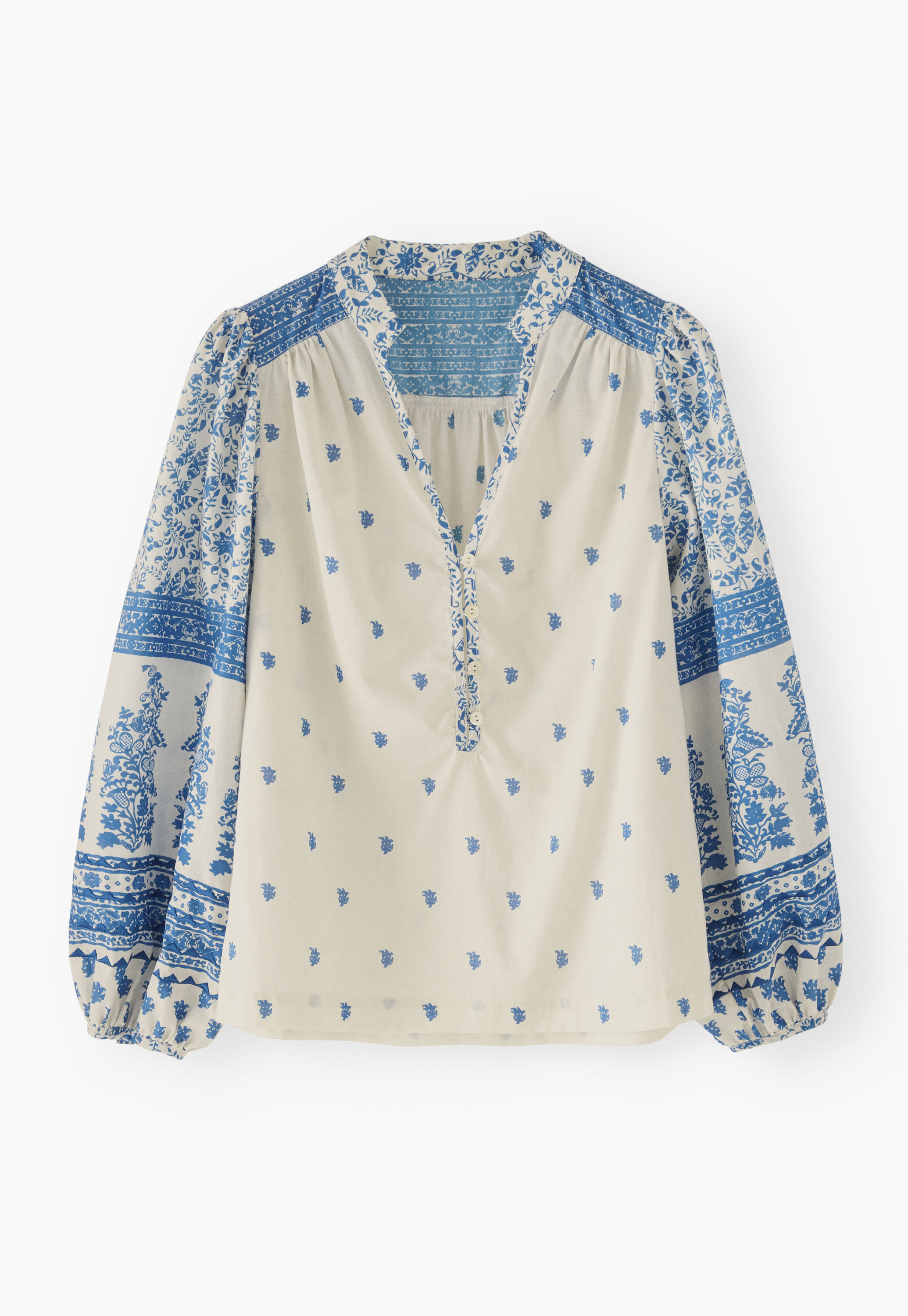 Bedruckte Bluse