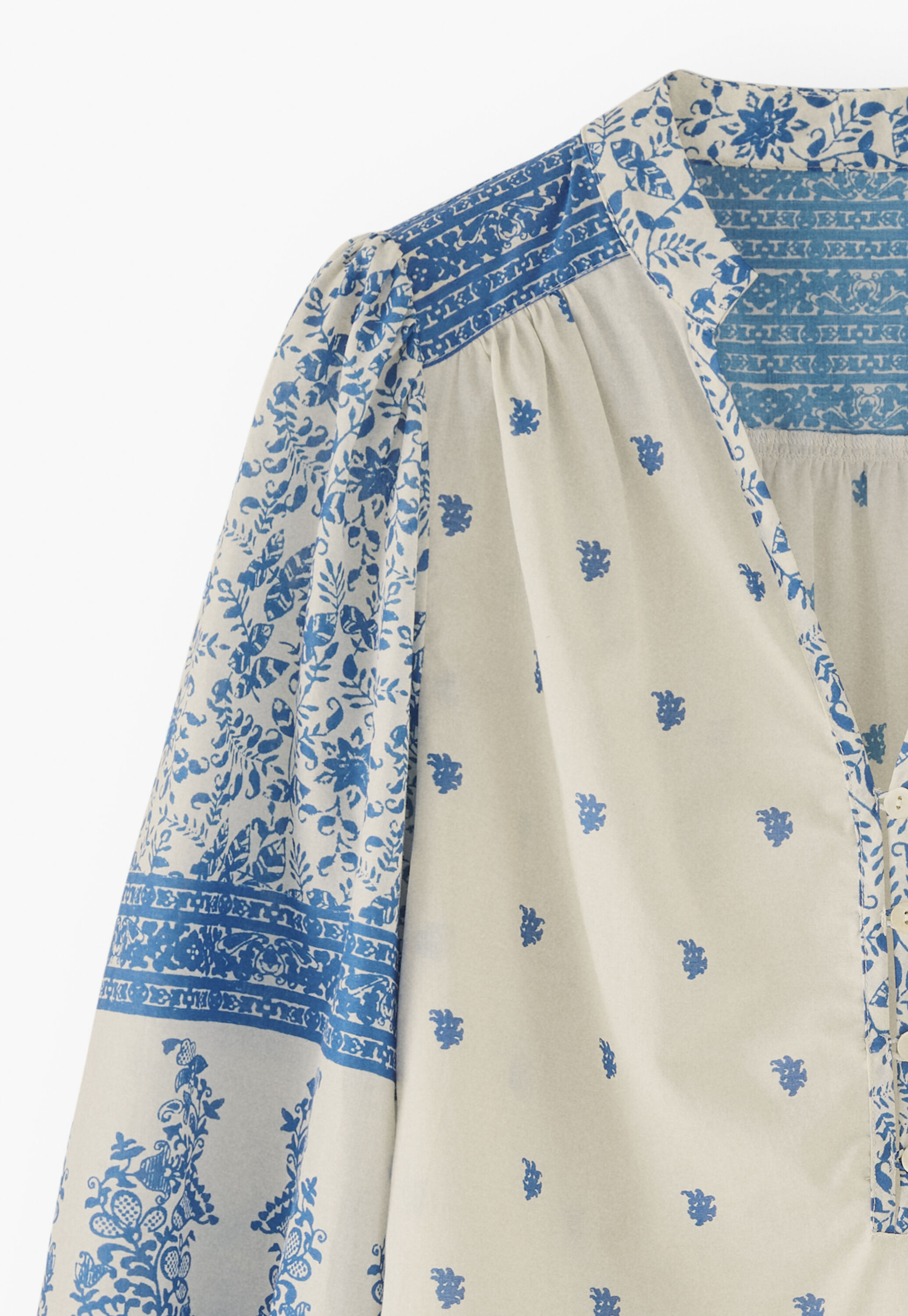 Bedruckte Bluse
