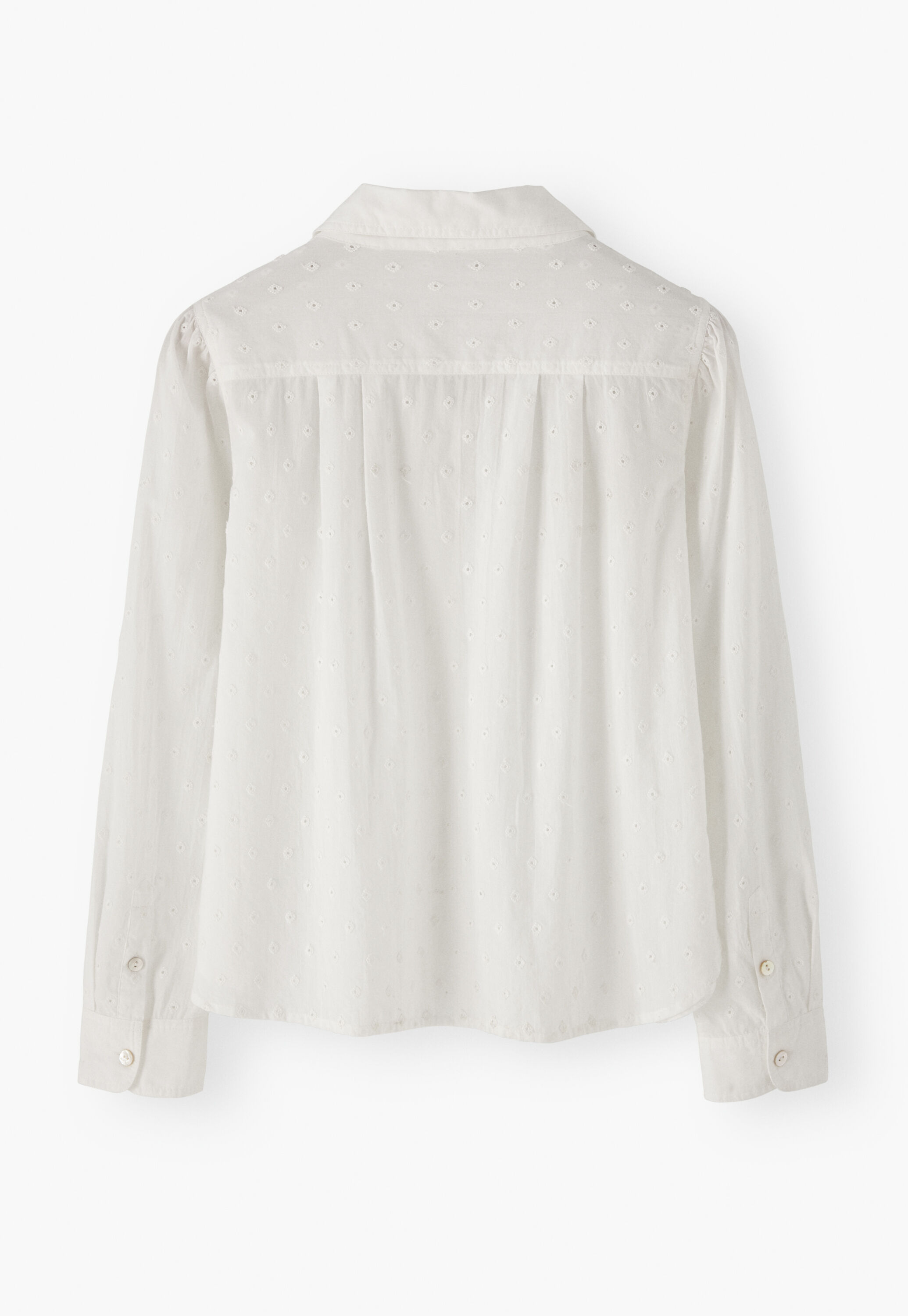 Broderie-Bluse