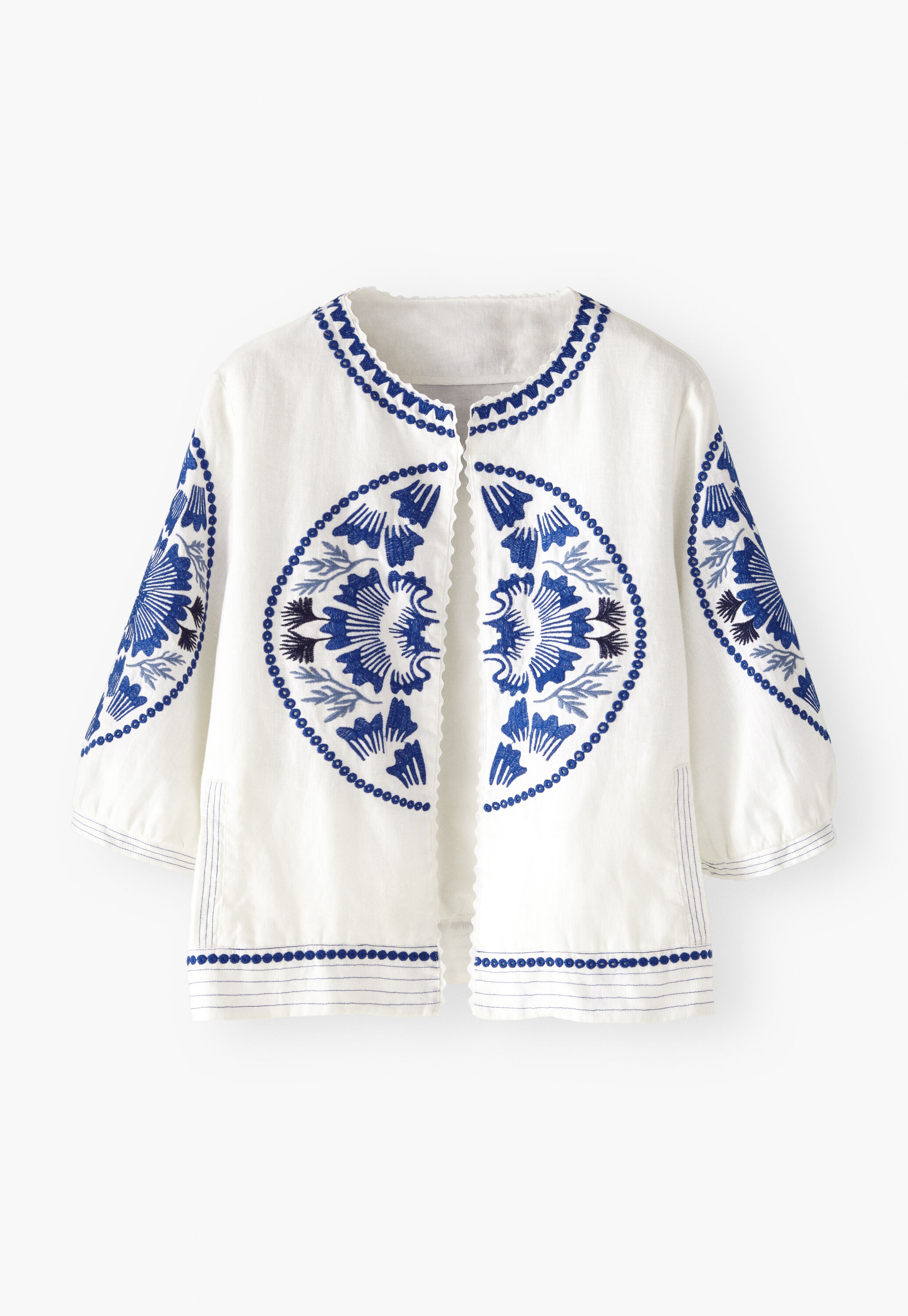 Bestickte Jacke