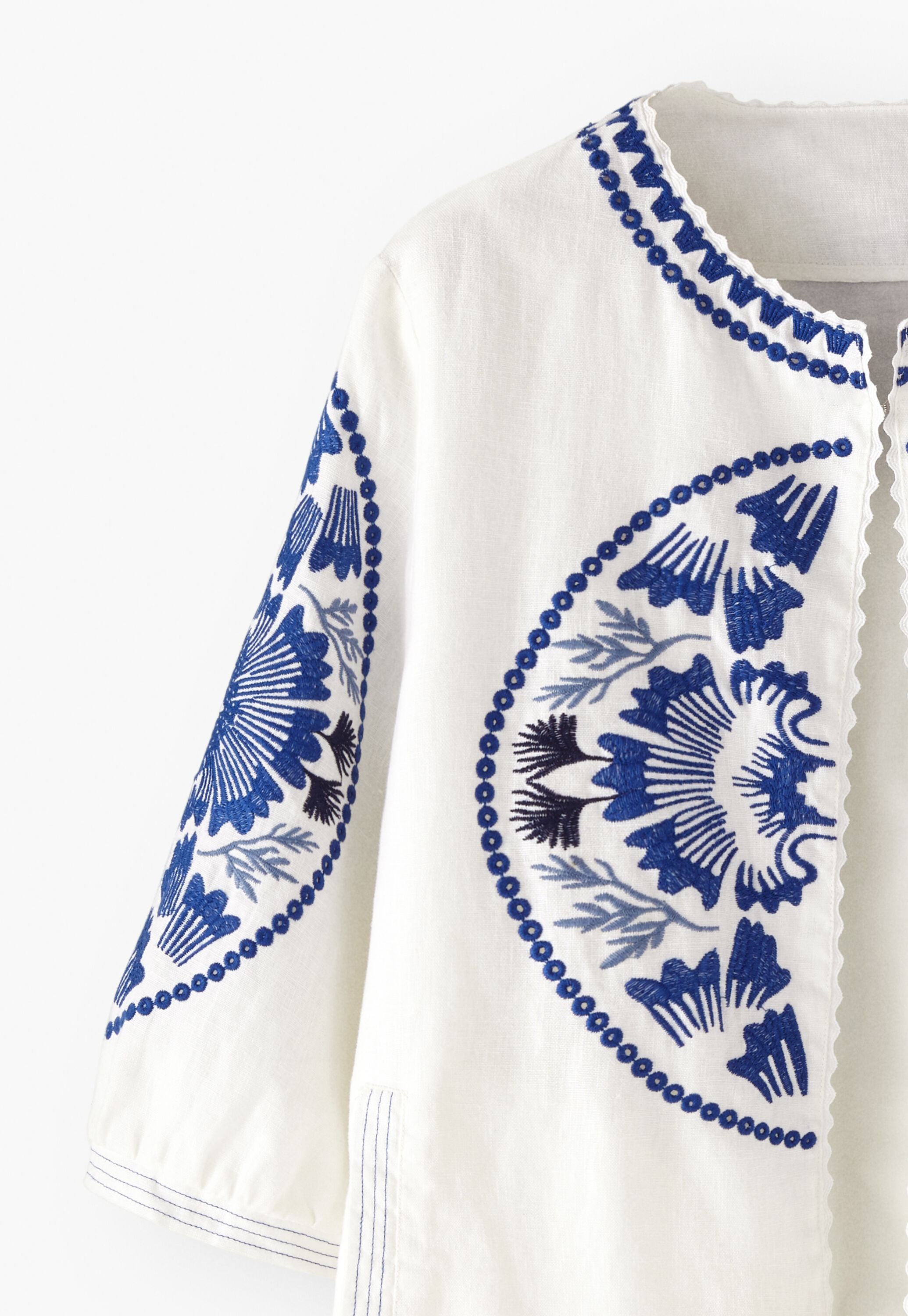 Bestickte Jacke