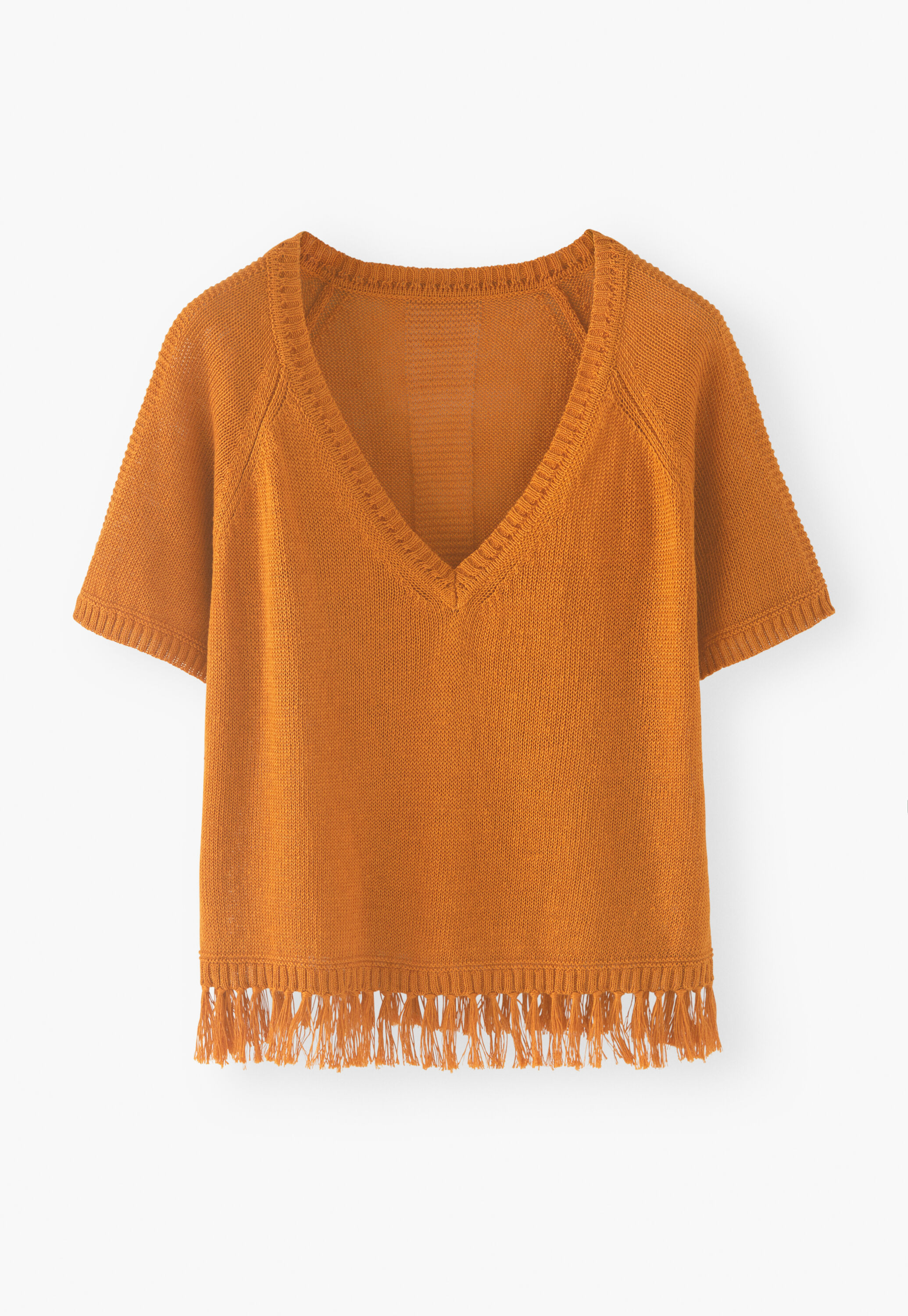 Pullover mit V-Ausschnitt