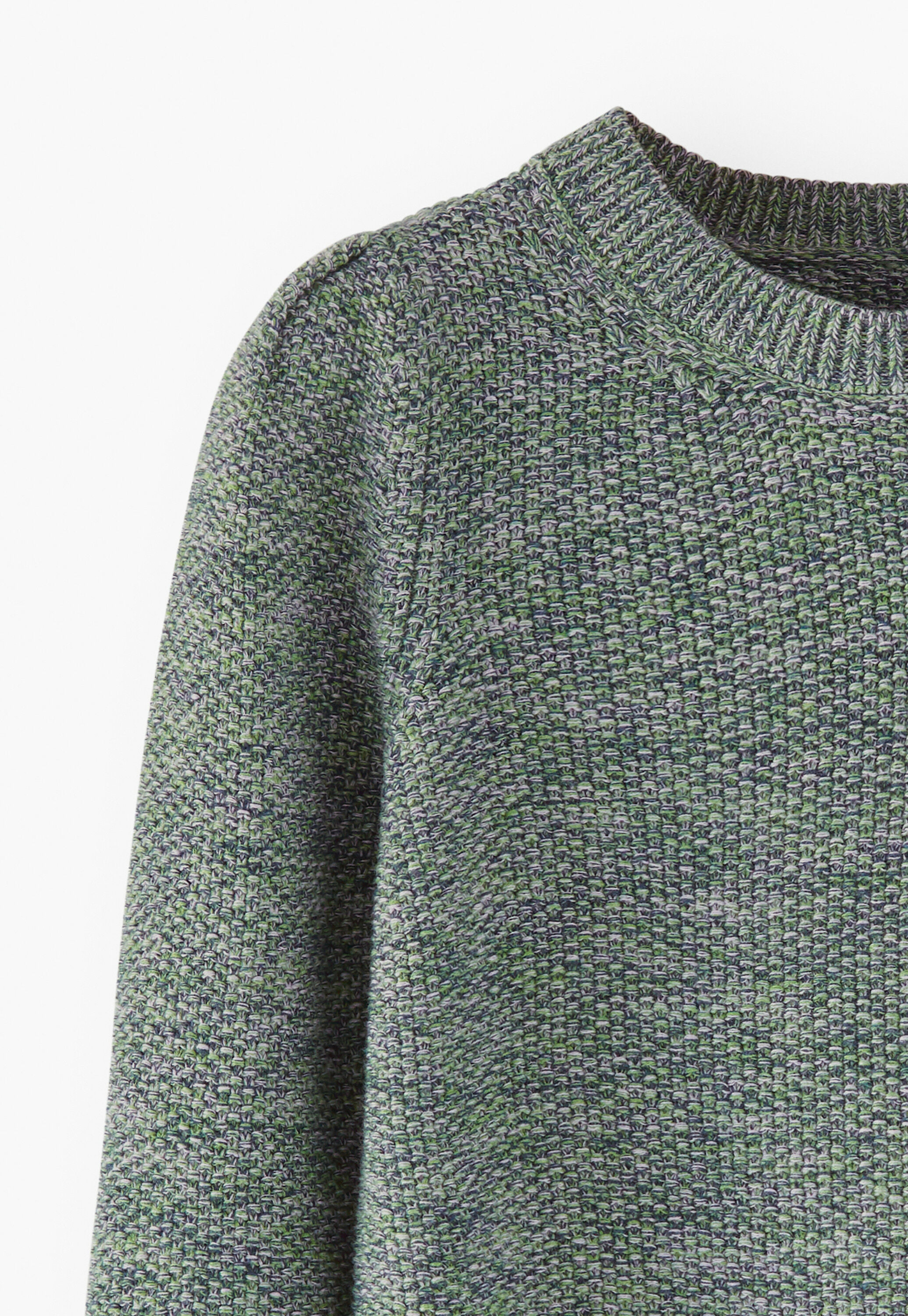 Pullover im Perlmuster