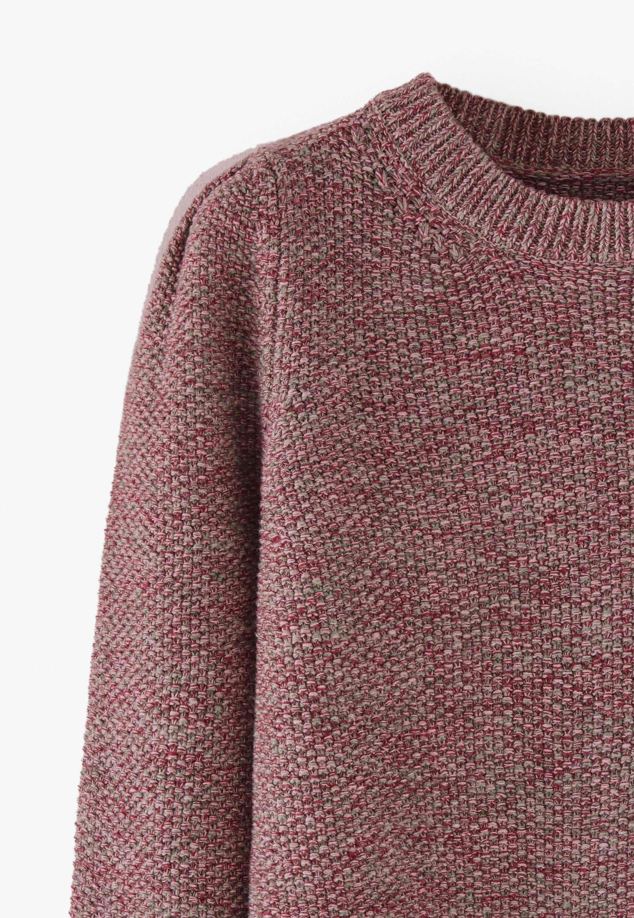 Pullover im Perlmuster
