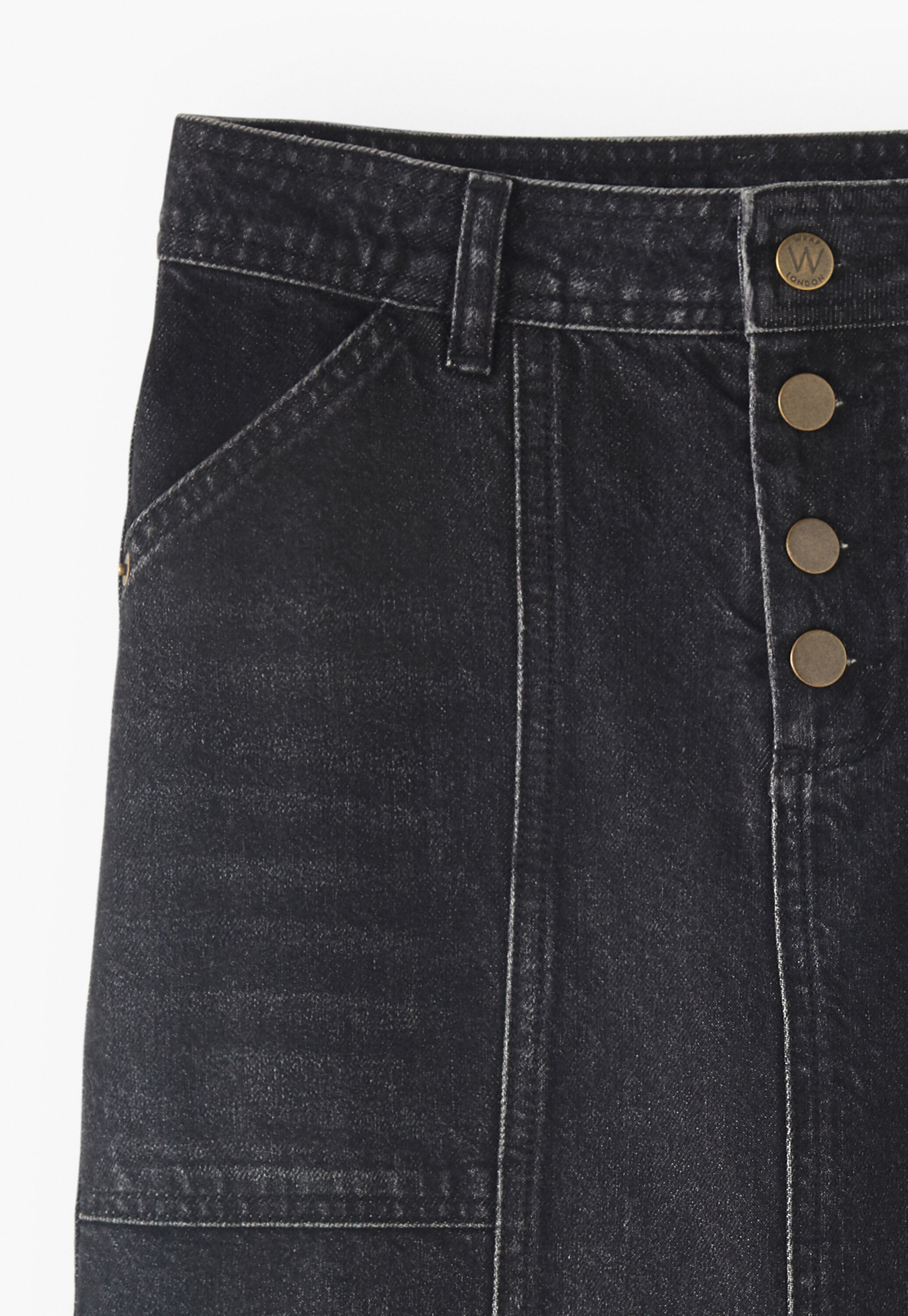 Bleistiftrock aus Denim