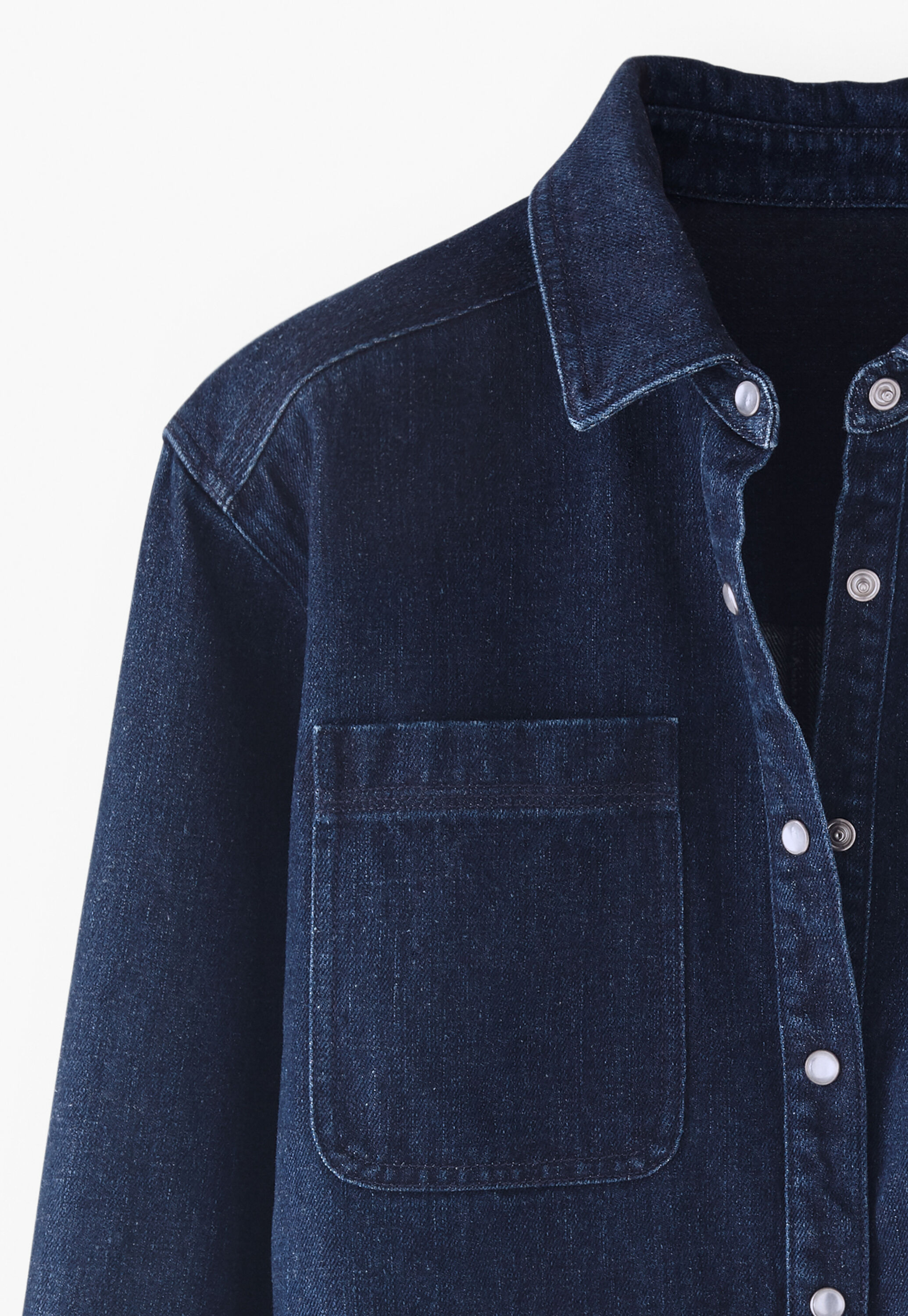 Hemd aus Denim