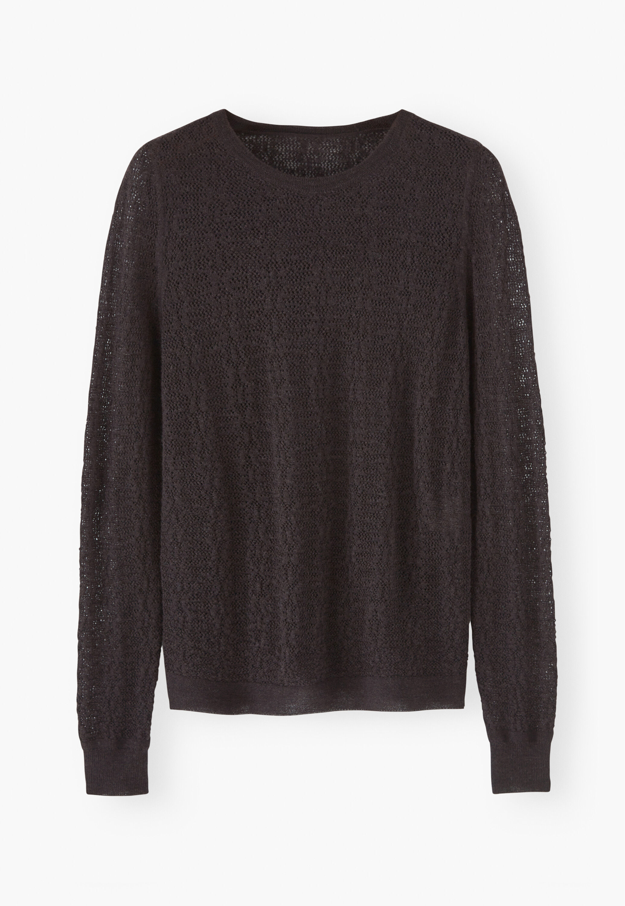 Pullover im Spitzenmuster