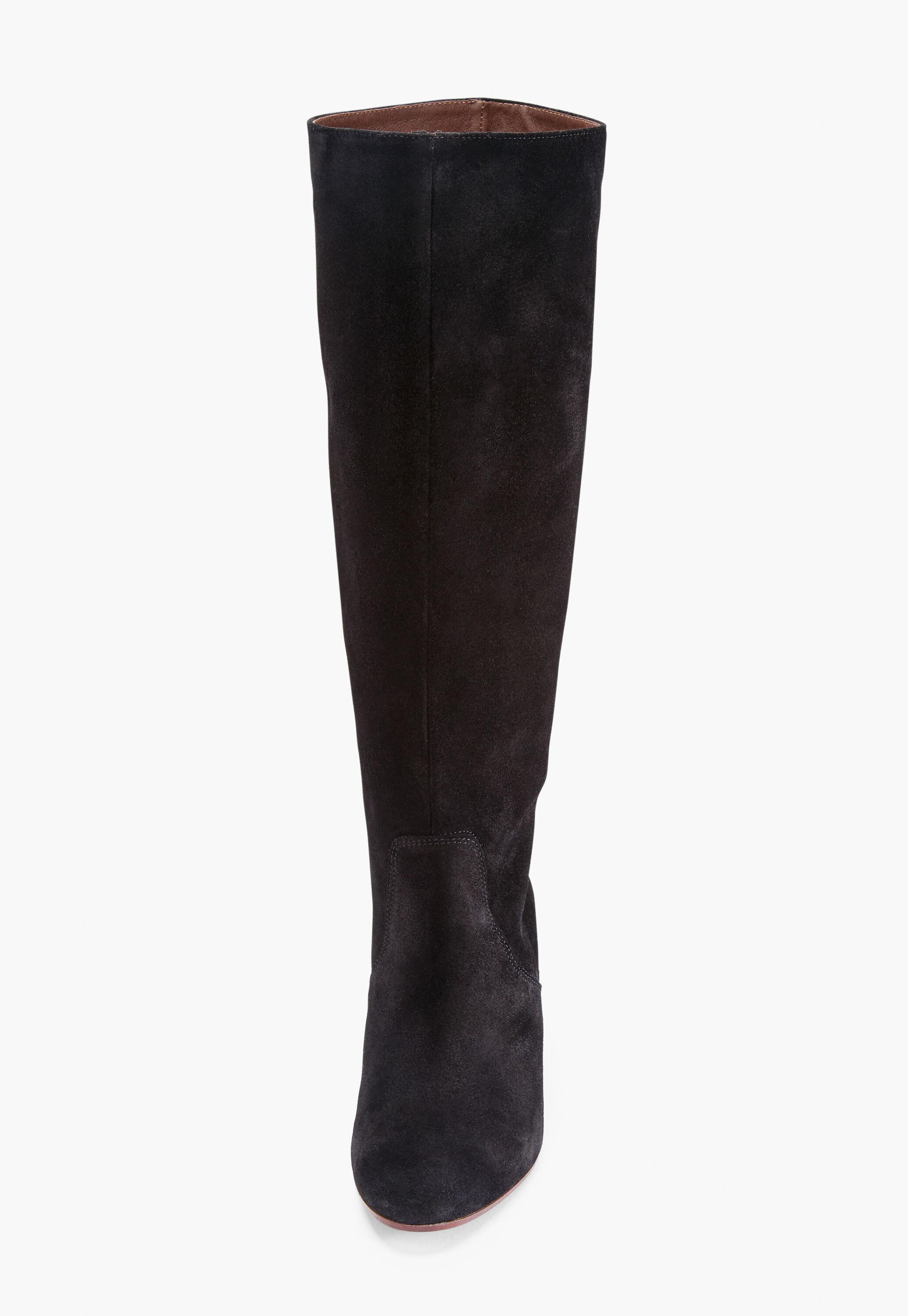 Lange Stiefel mit Absatz
