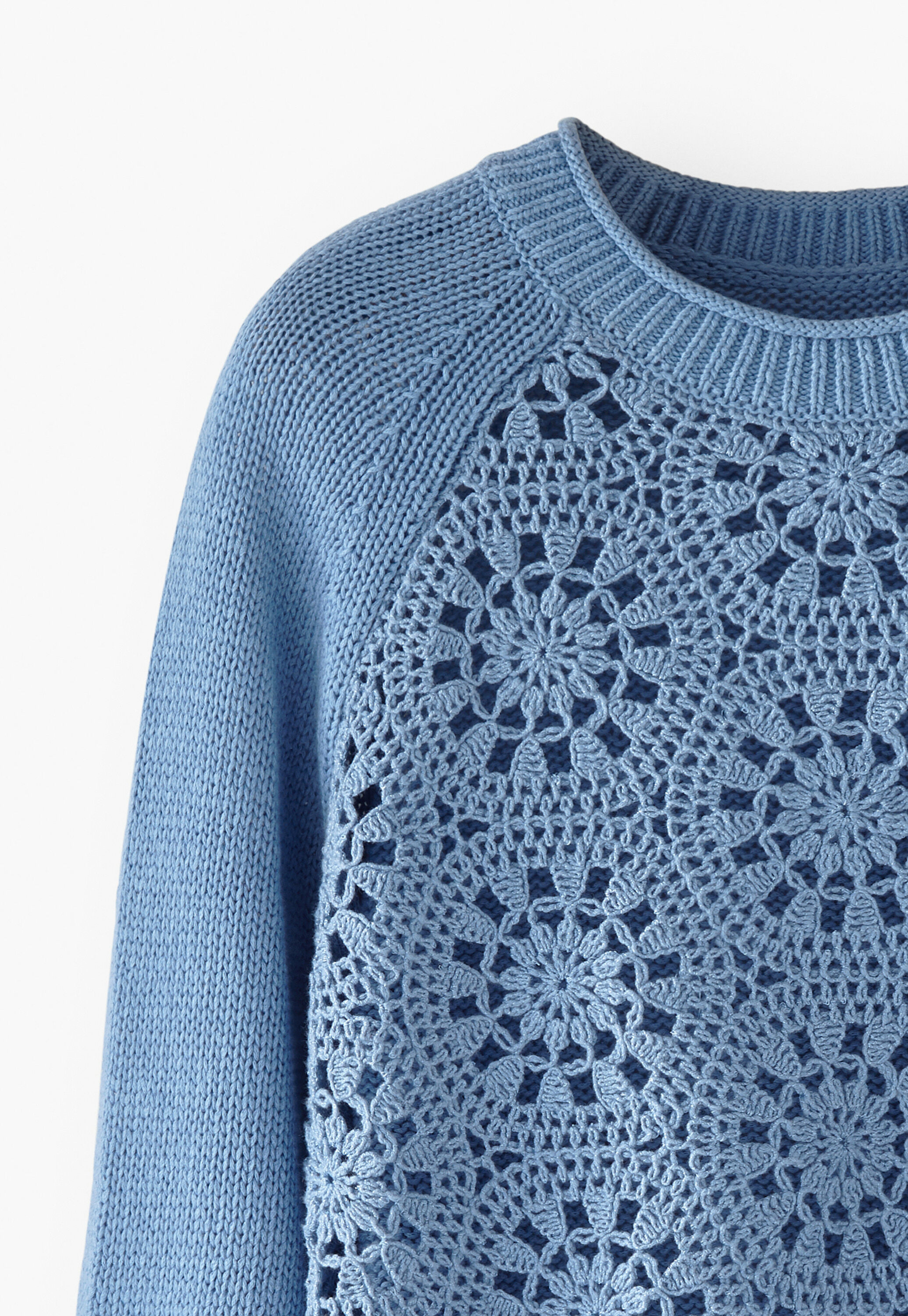 H&auml;kelpullover