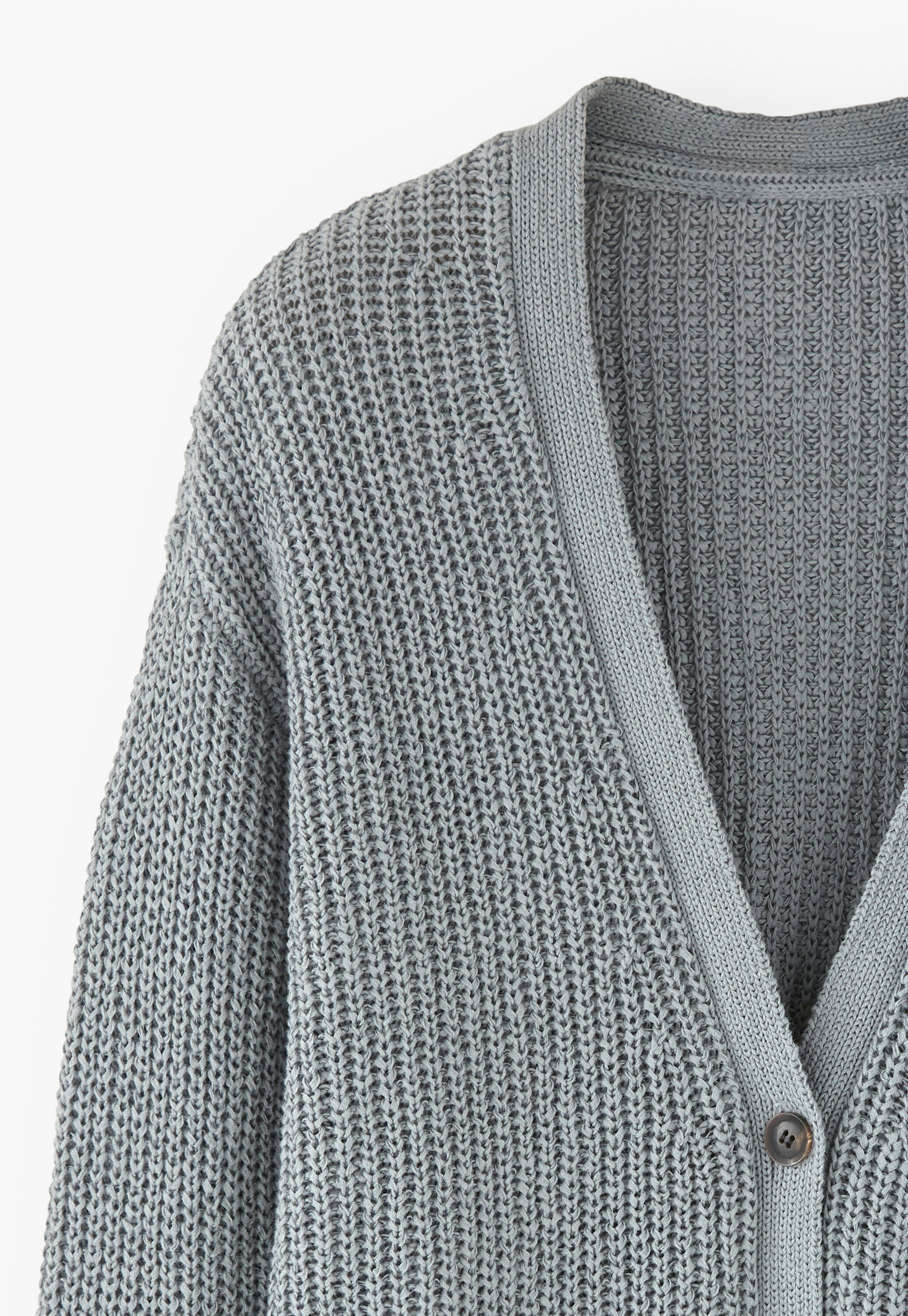 Cardigan mit V-Ausschnitt