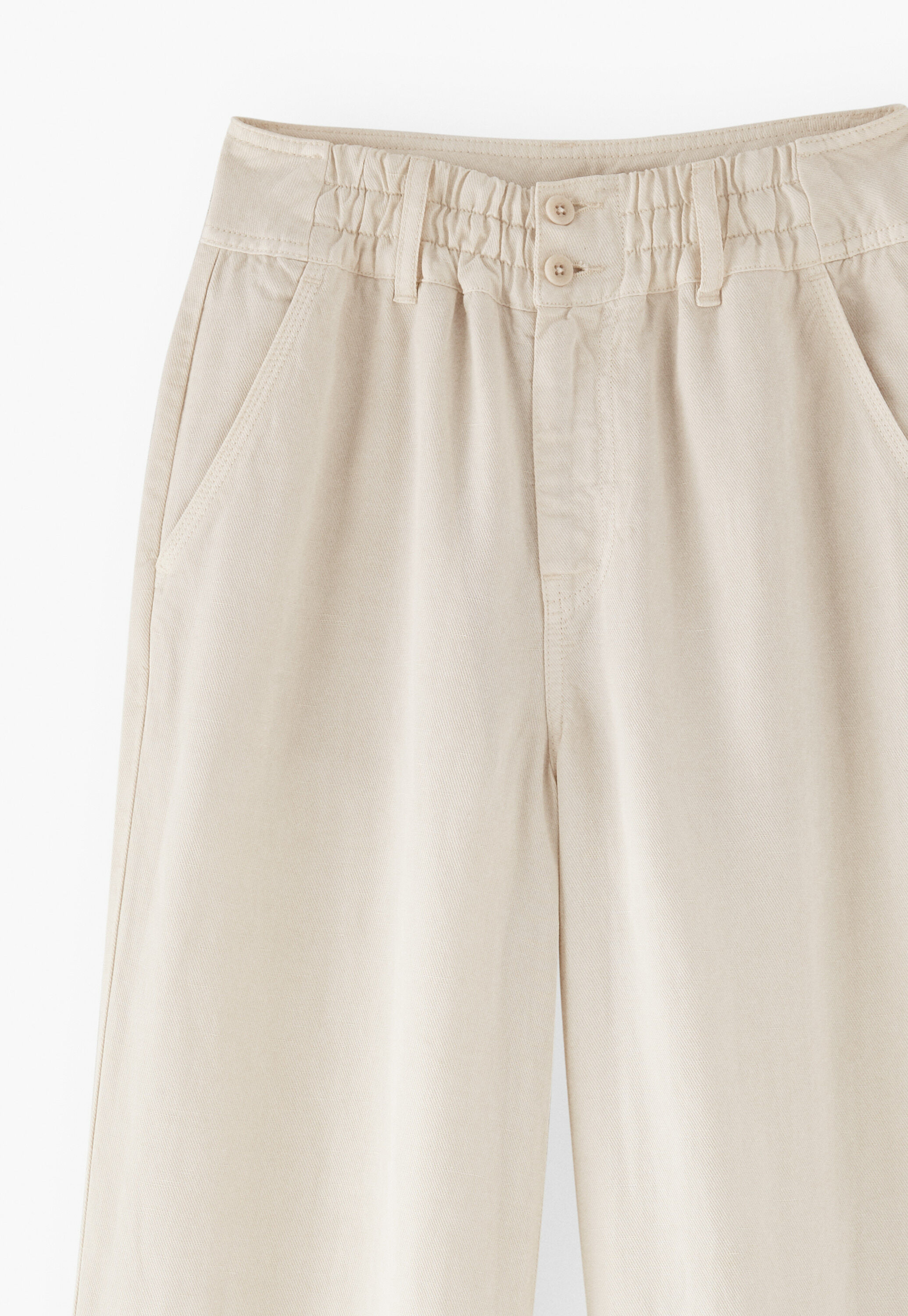 Hose mit weitem Bein