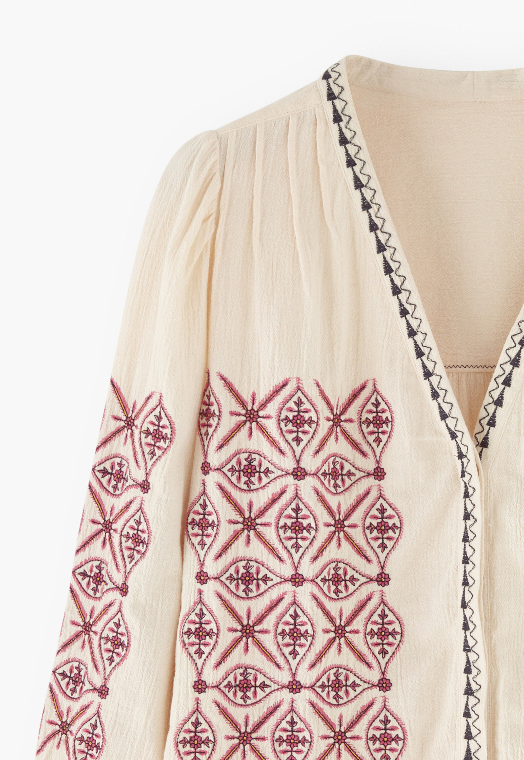 Bestickte Bluse