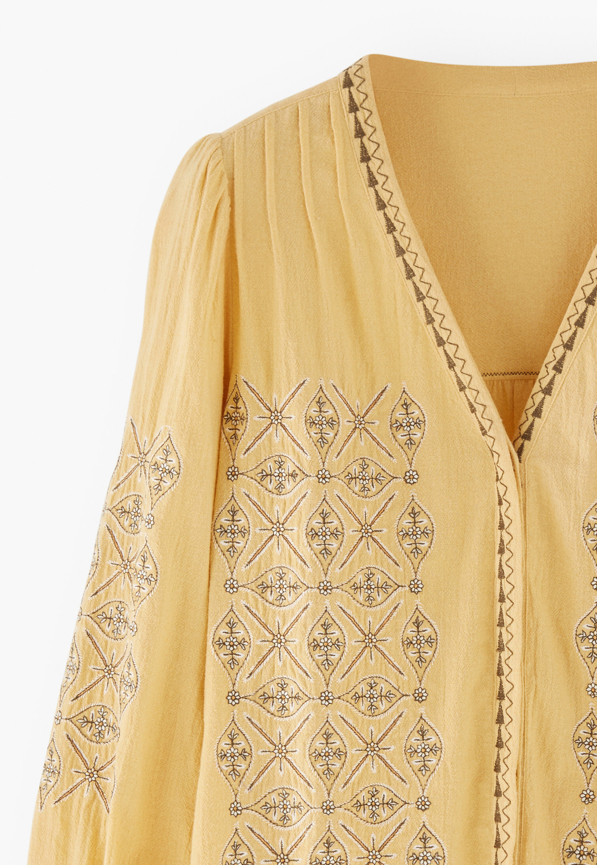 Bestickte Bluse