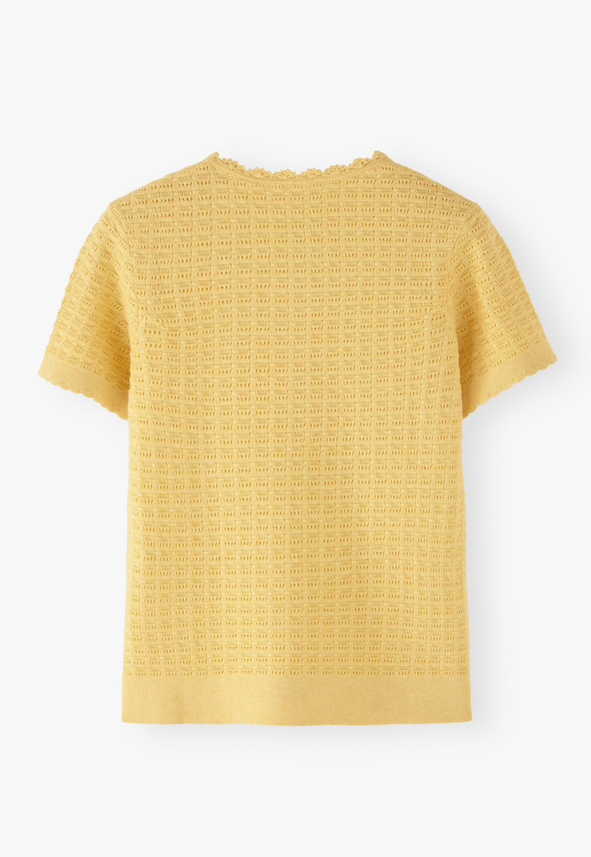 T-Shirt mit Maschendetails