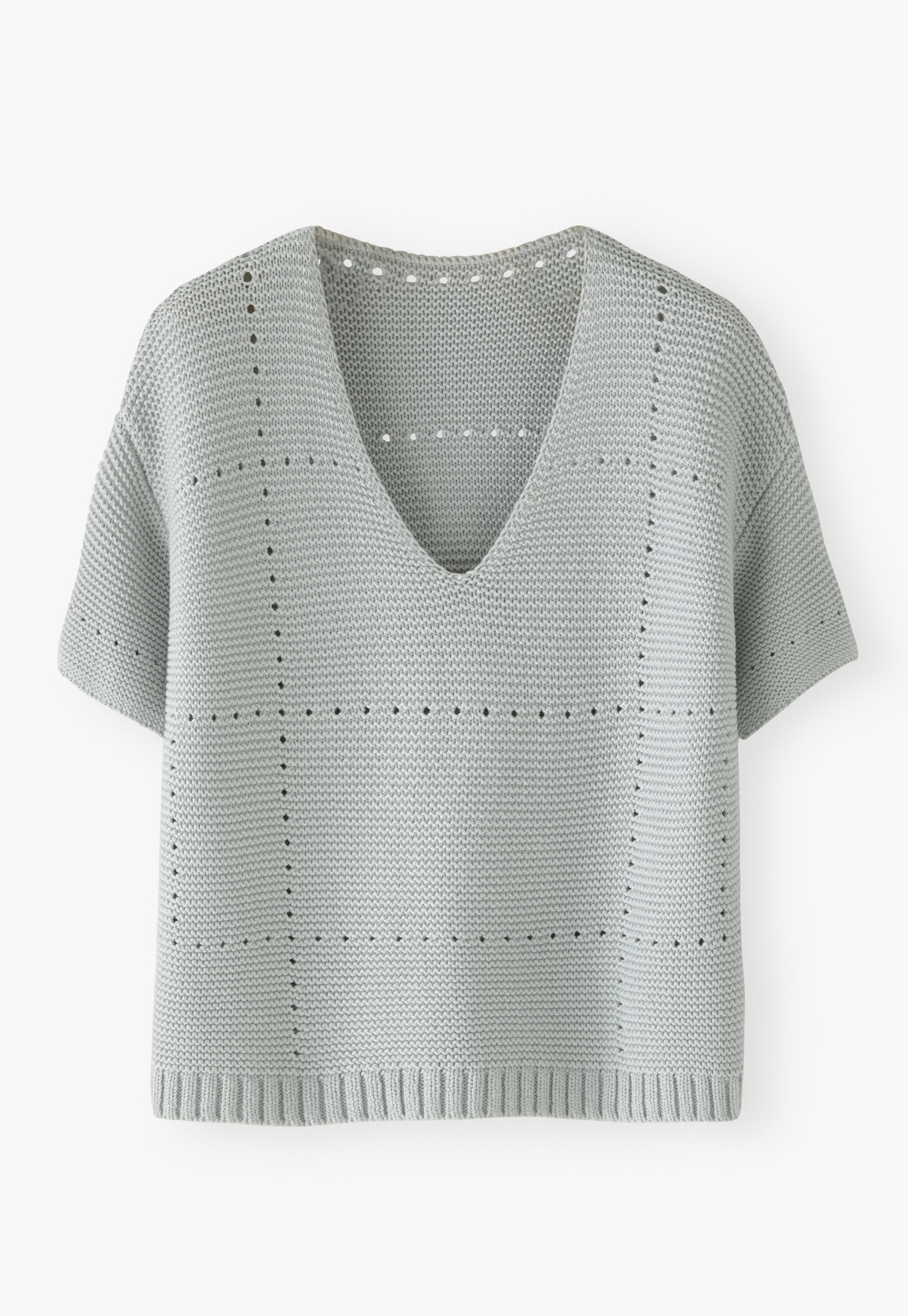 Pullover mit V-Ausschnitt