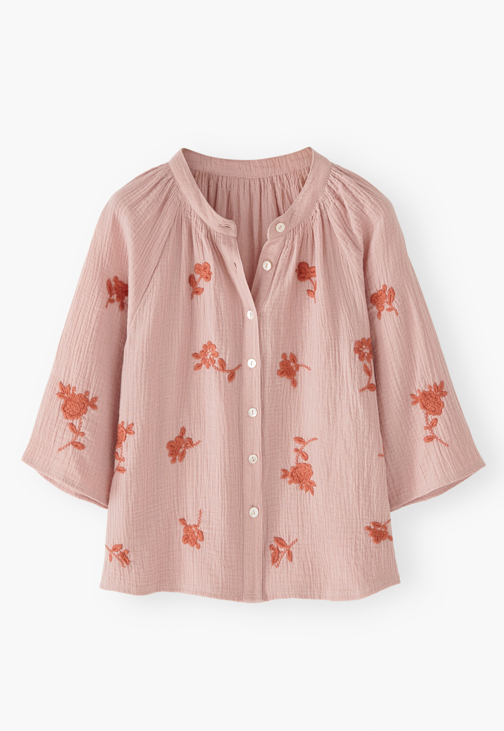 Bestickte Bluse