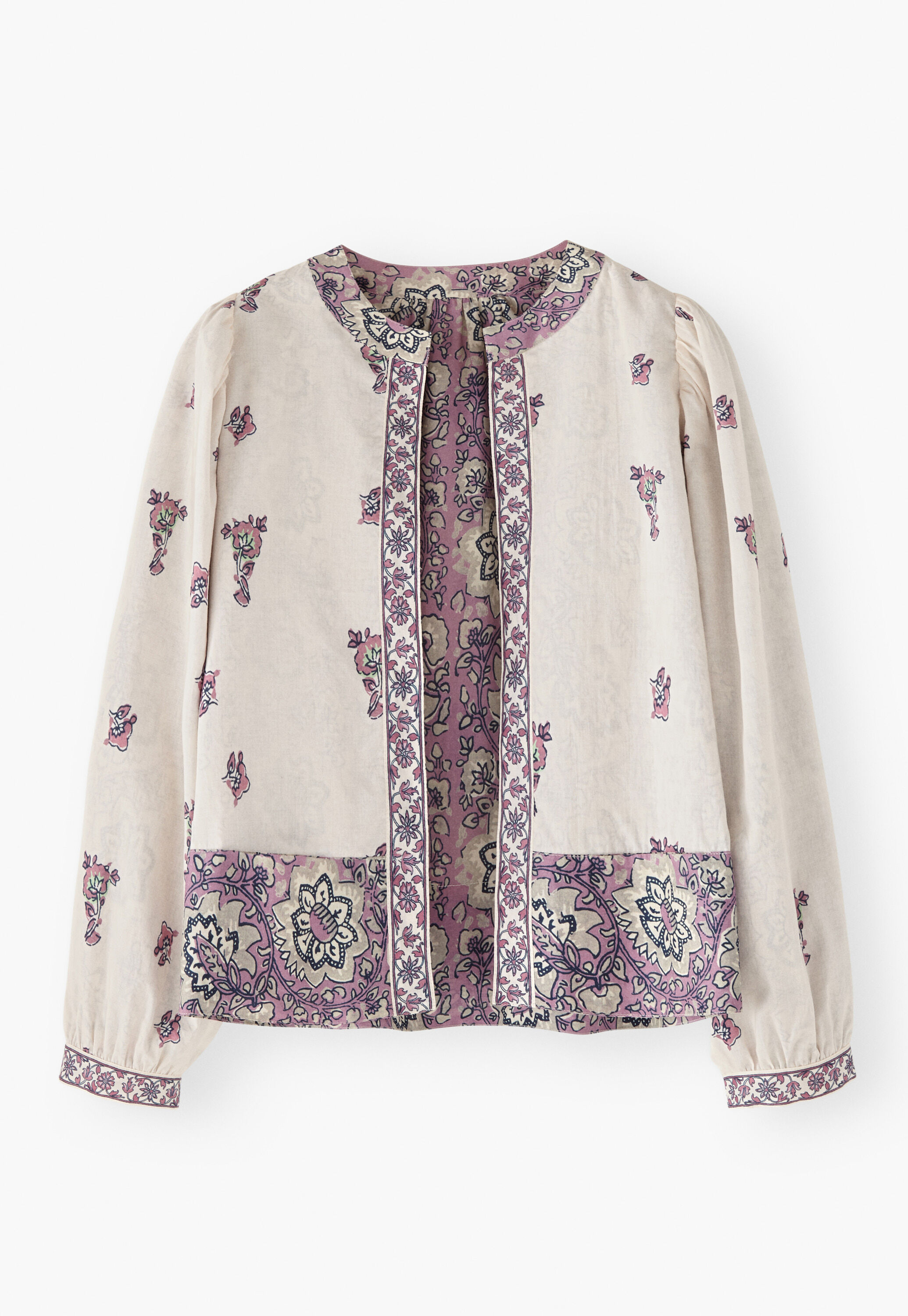 Bedruckte Wendejacke