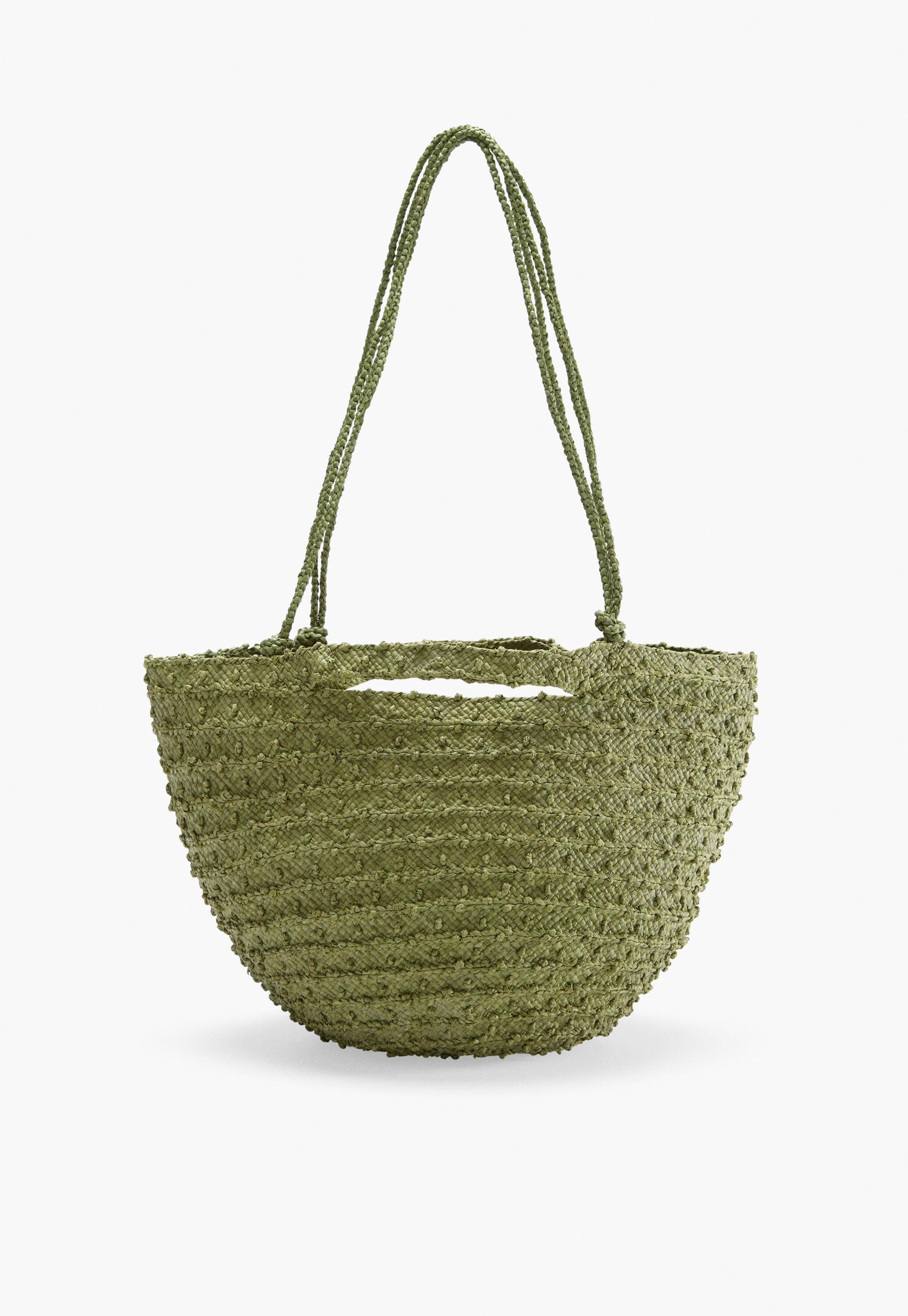 Geflochtene Bucket-Bag