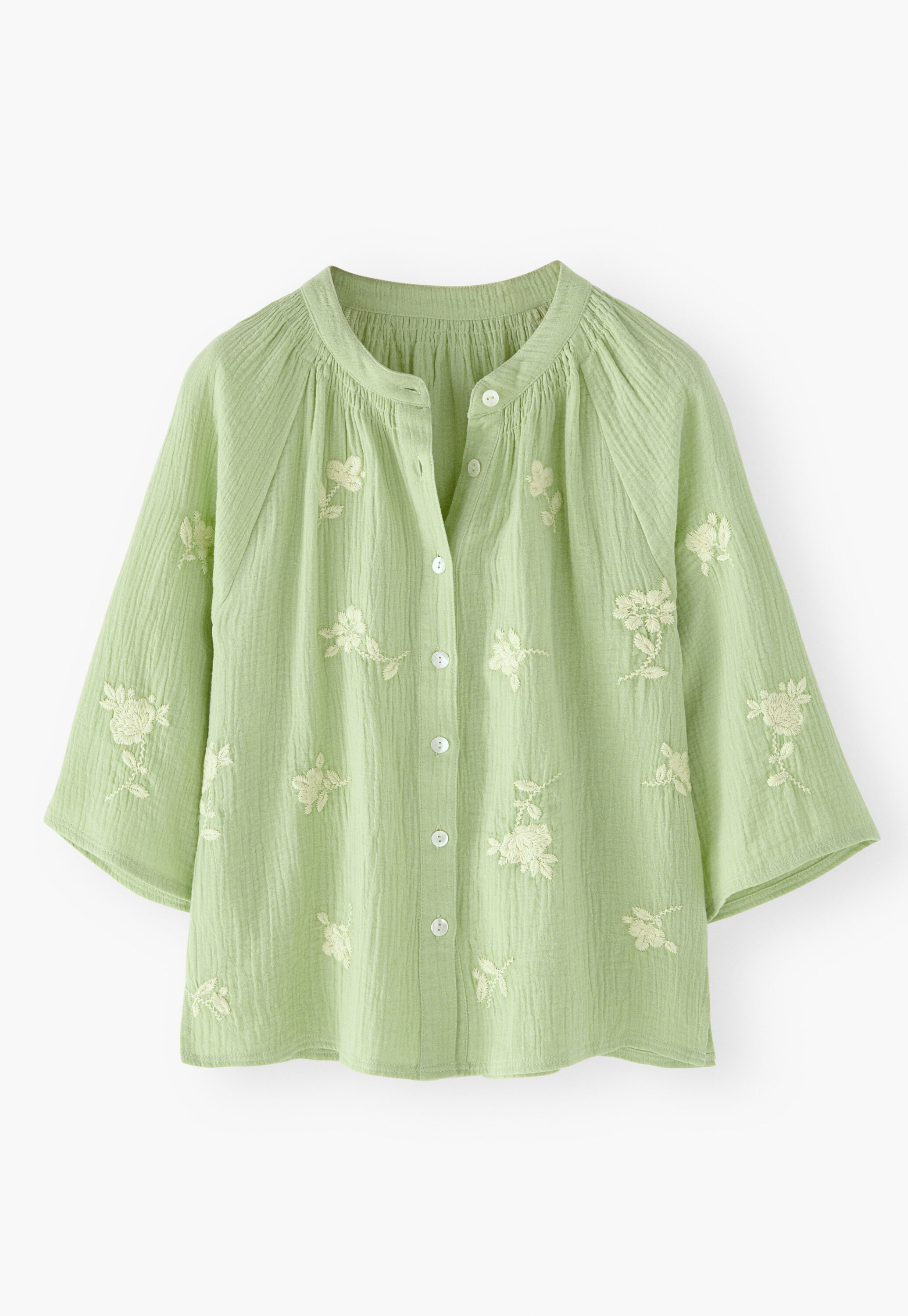Bestickte Bluse