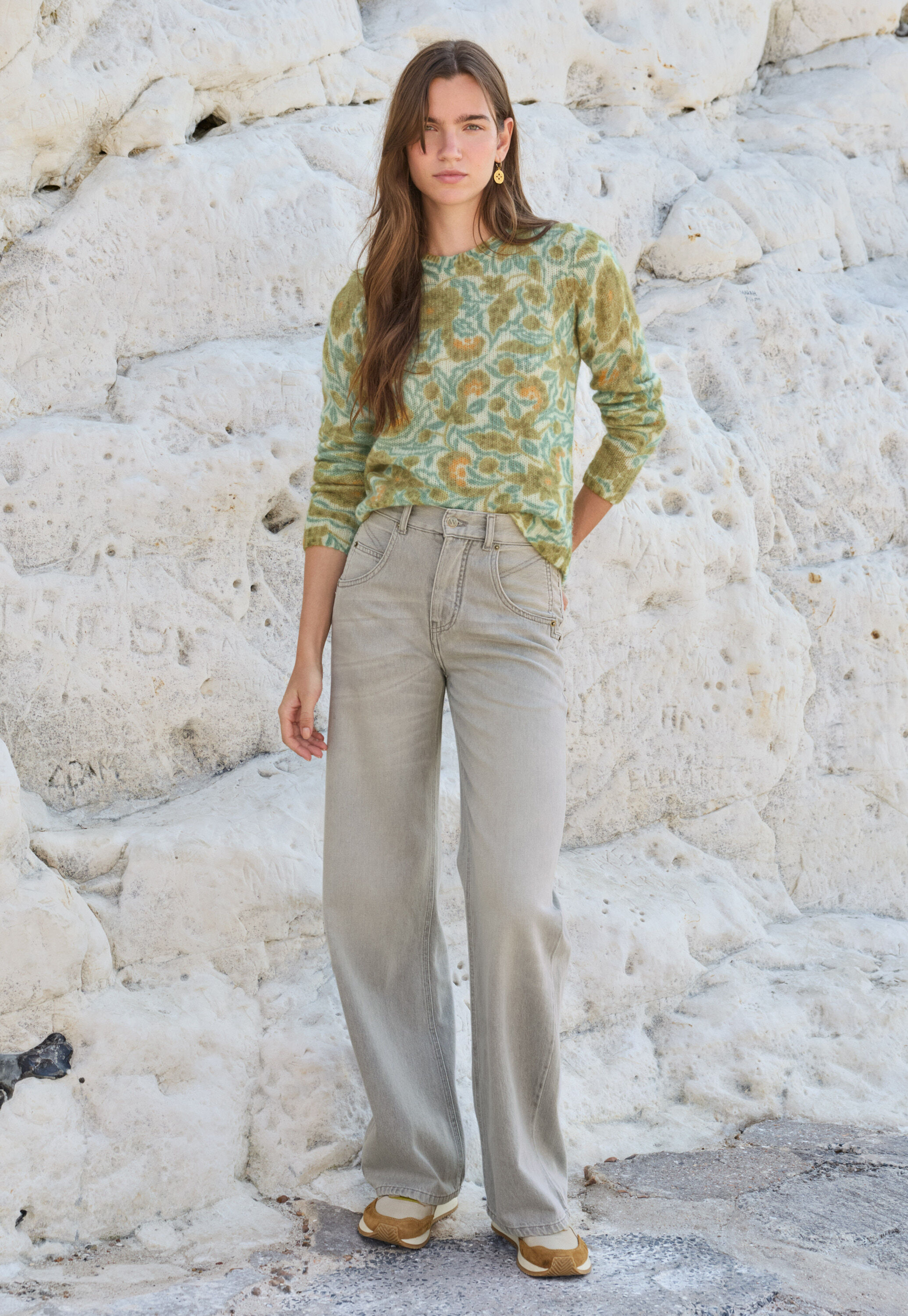 Pullover mit Print, Zartes Moosgr&uuml;n, large