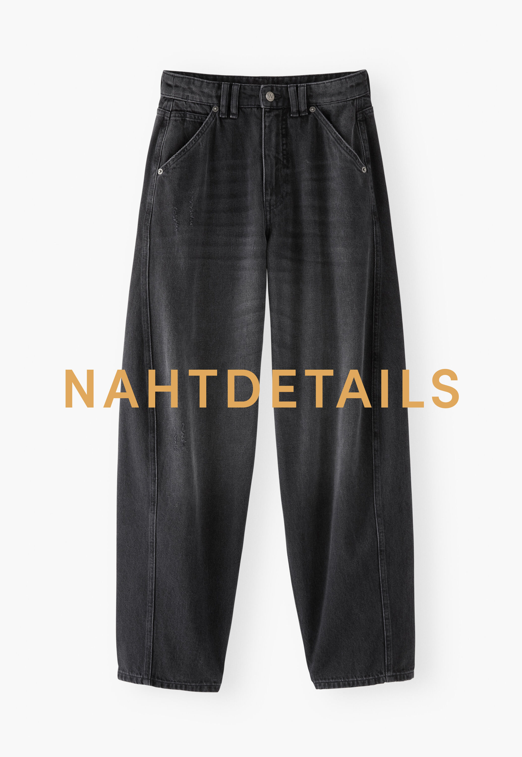 Jeans mit Nahtdetails