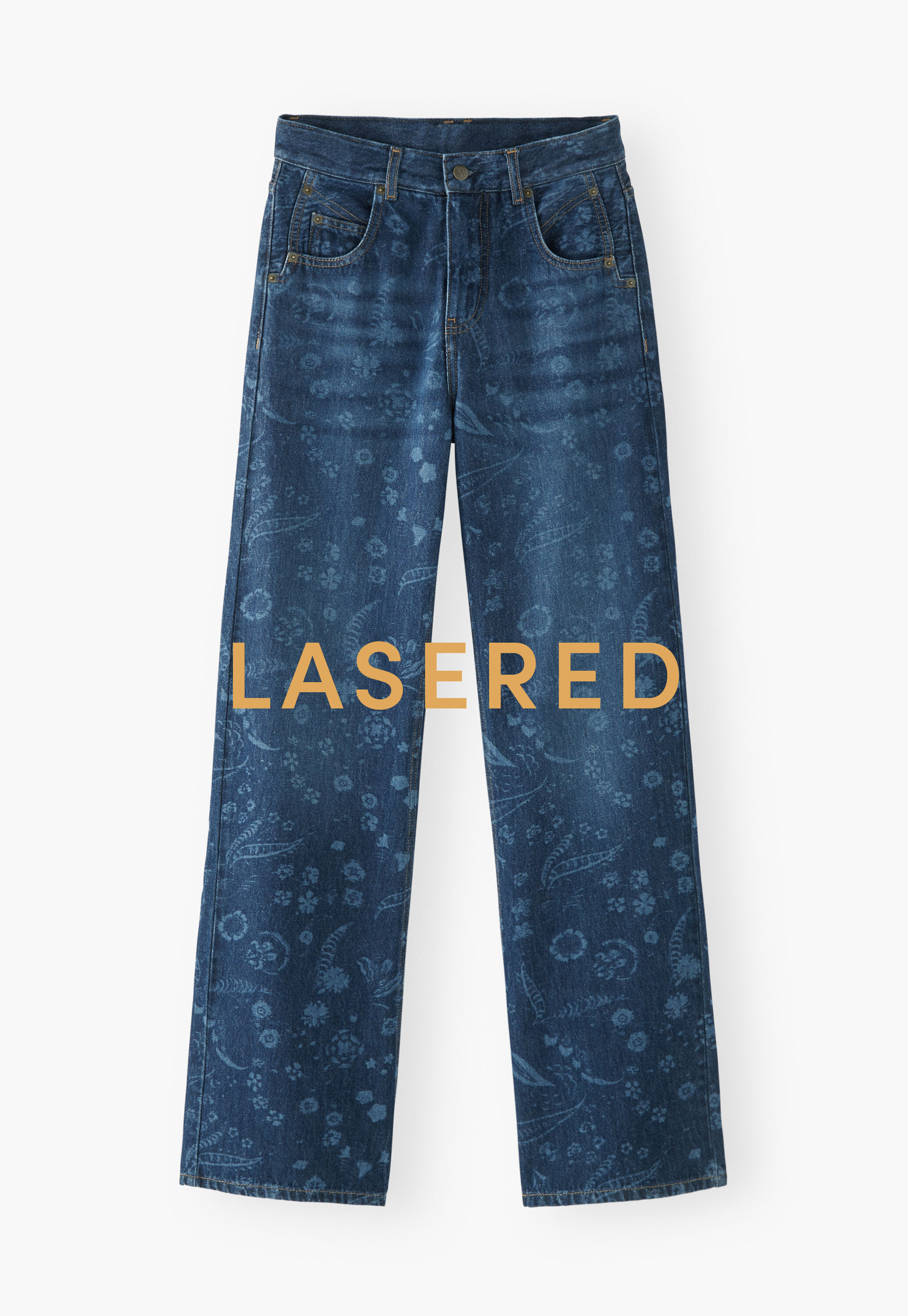 Jeans mit Laser-Effekt