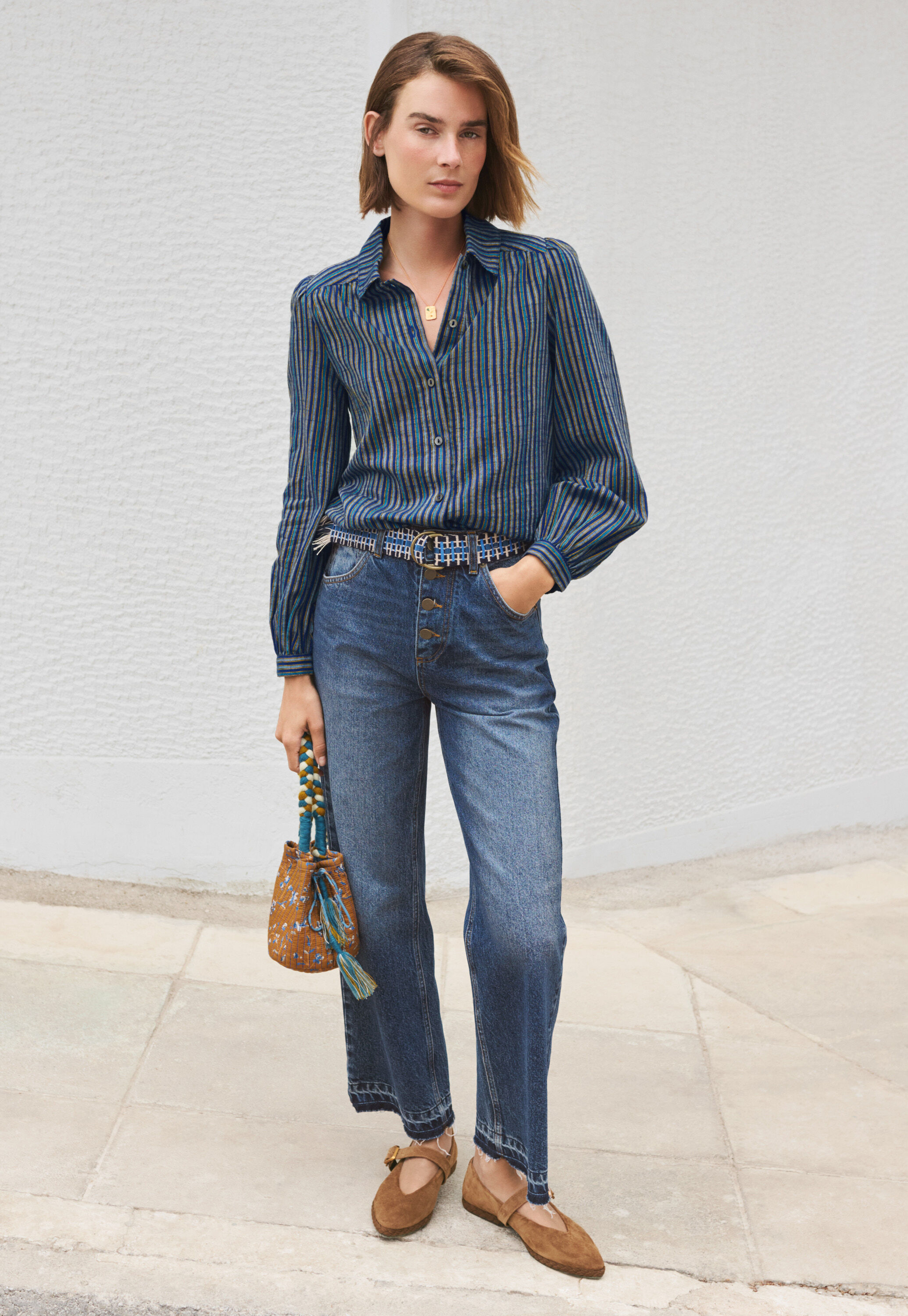 Gestreifte Bluse