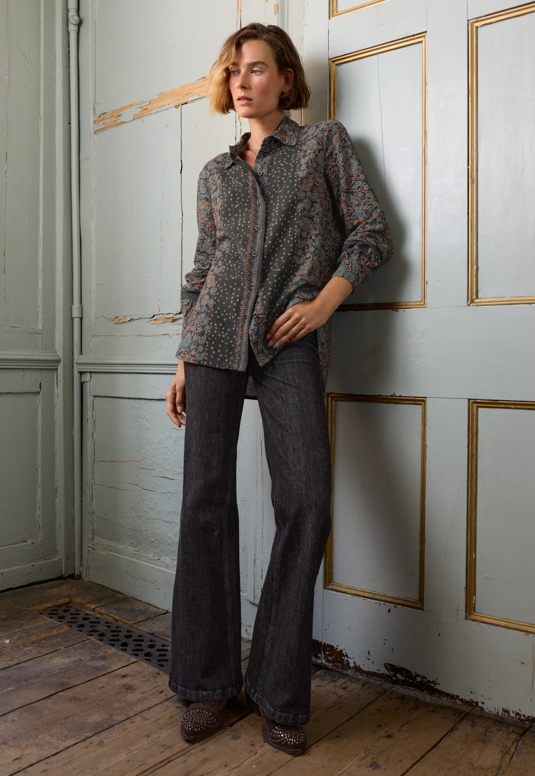 Print-Bluse