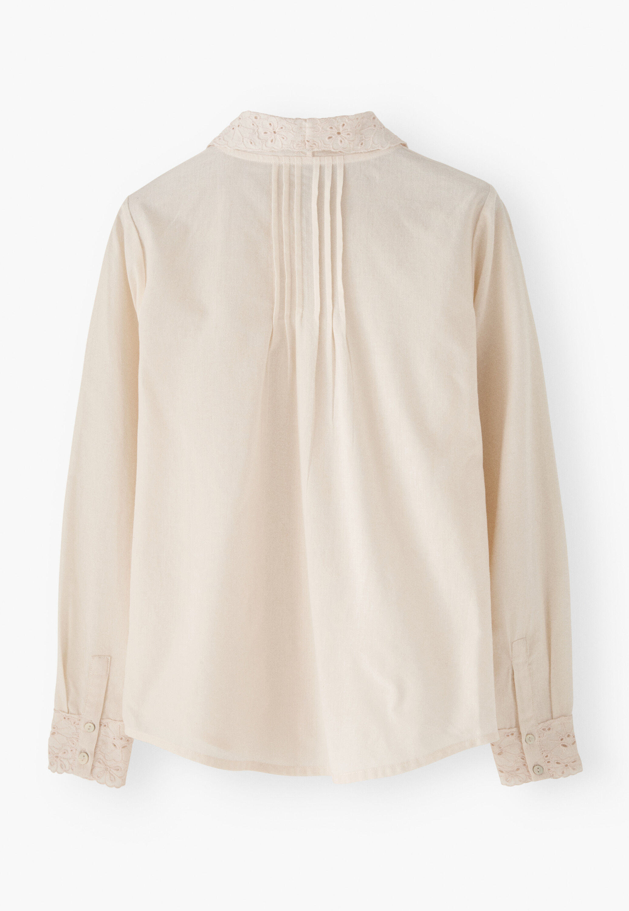 Bluse mit Biesen