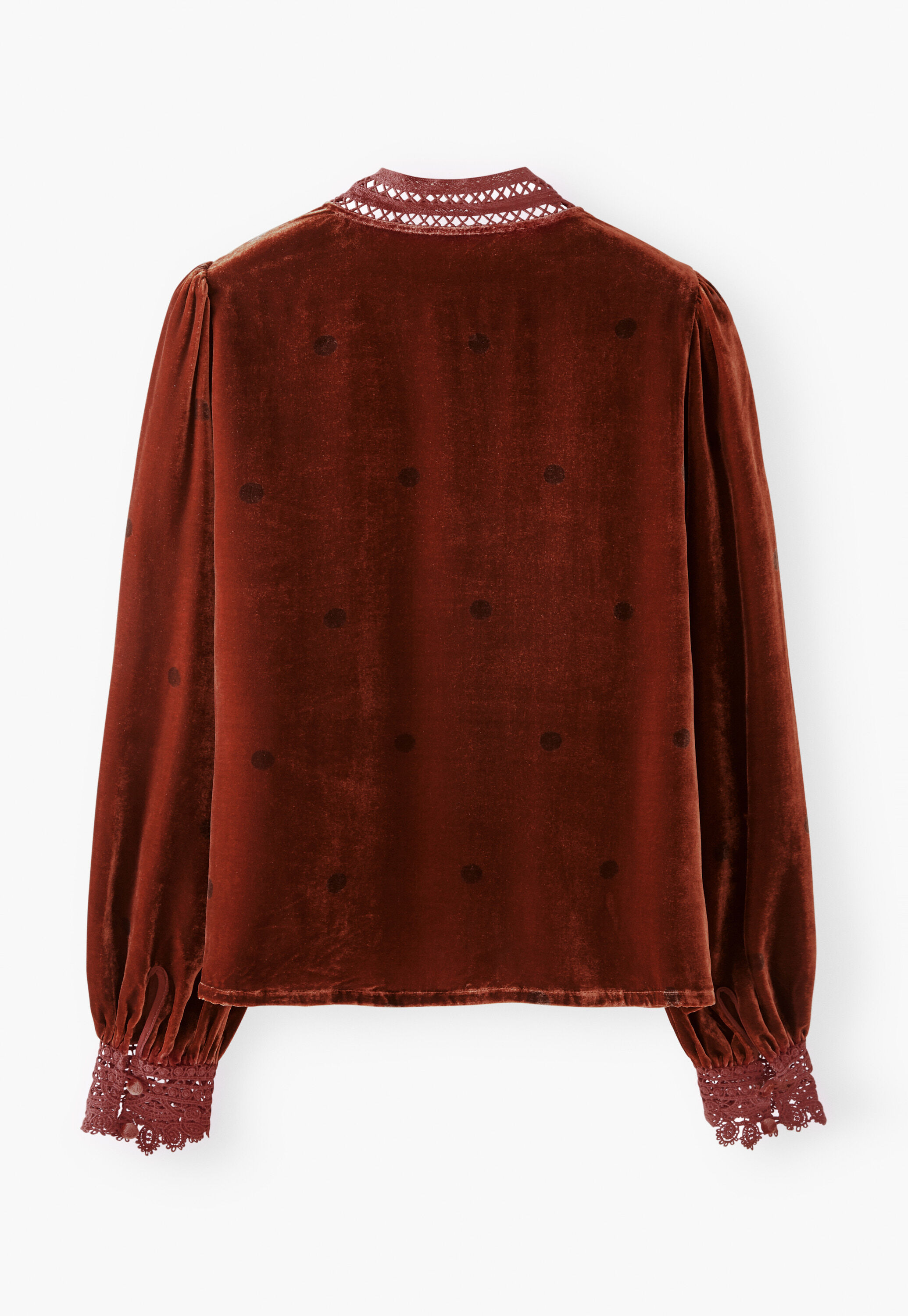 Samtbluse