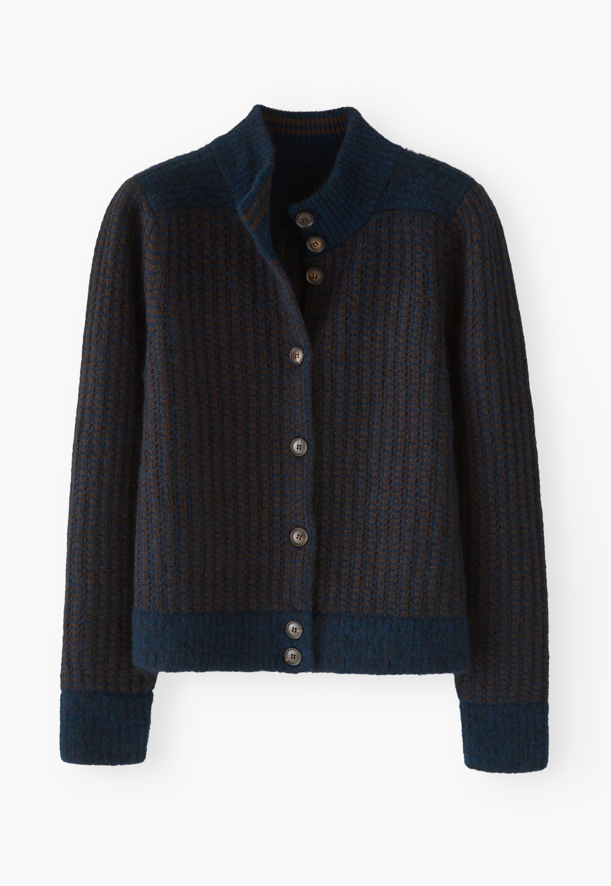 Gestrickte Jacke mit Maschendetails