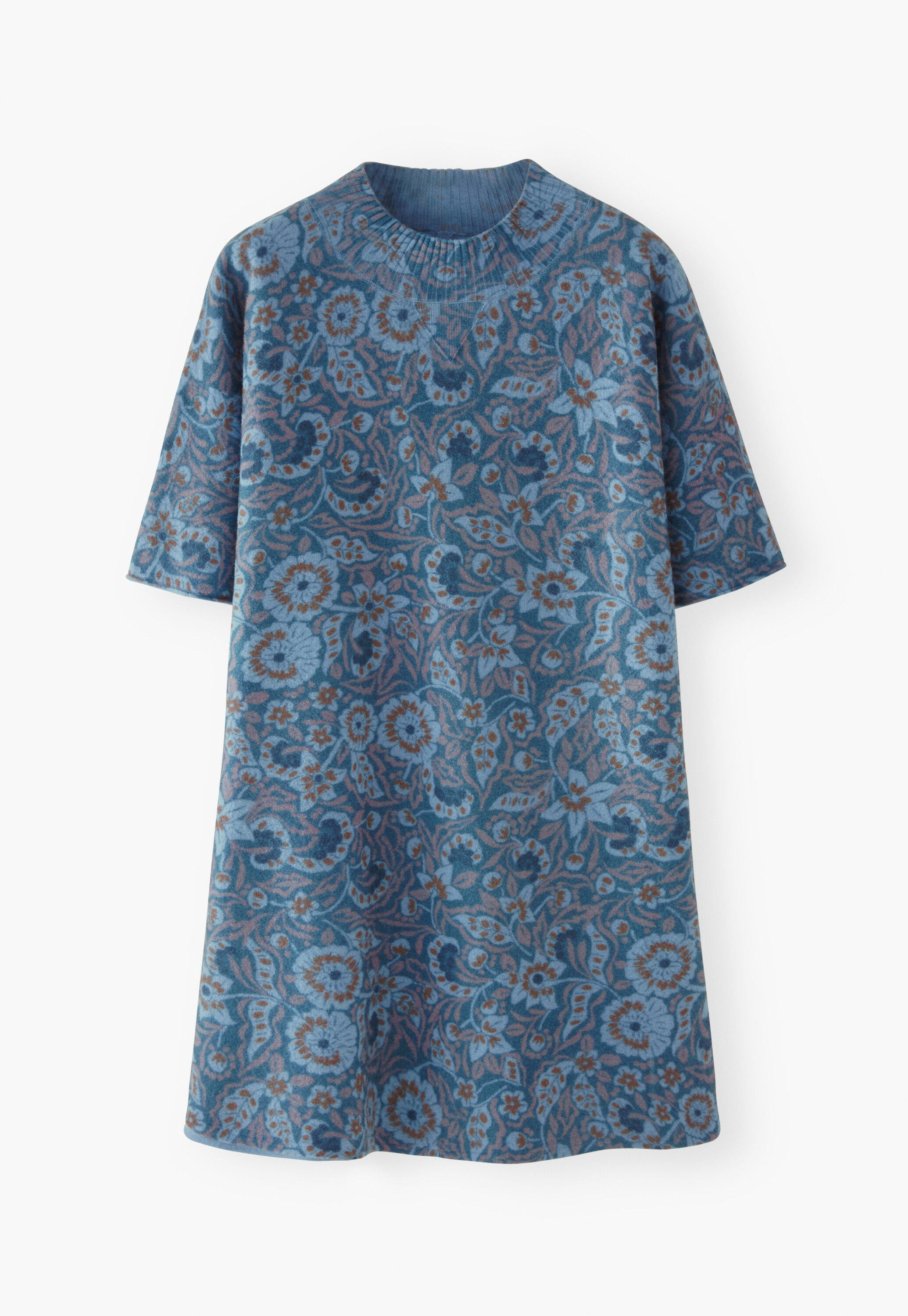 Bedrucktes Strickkleid