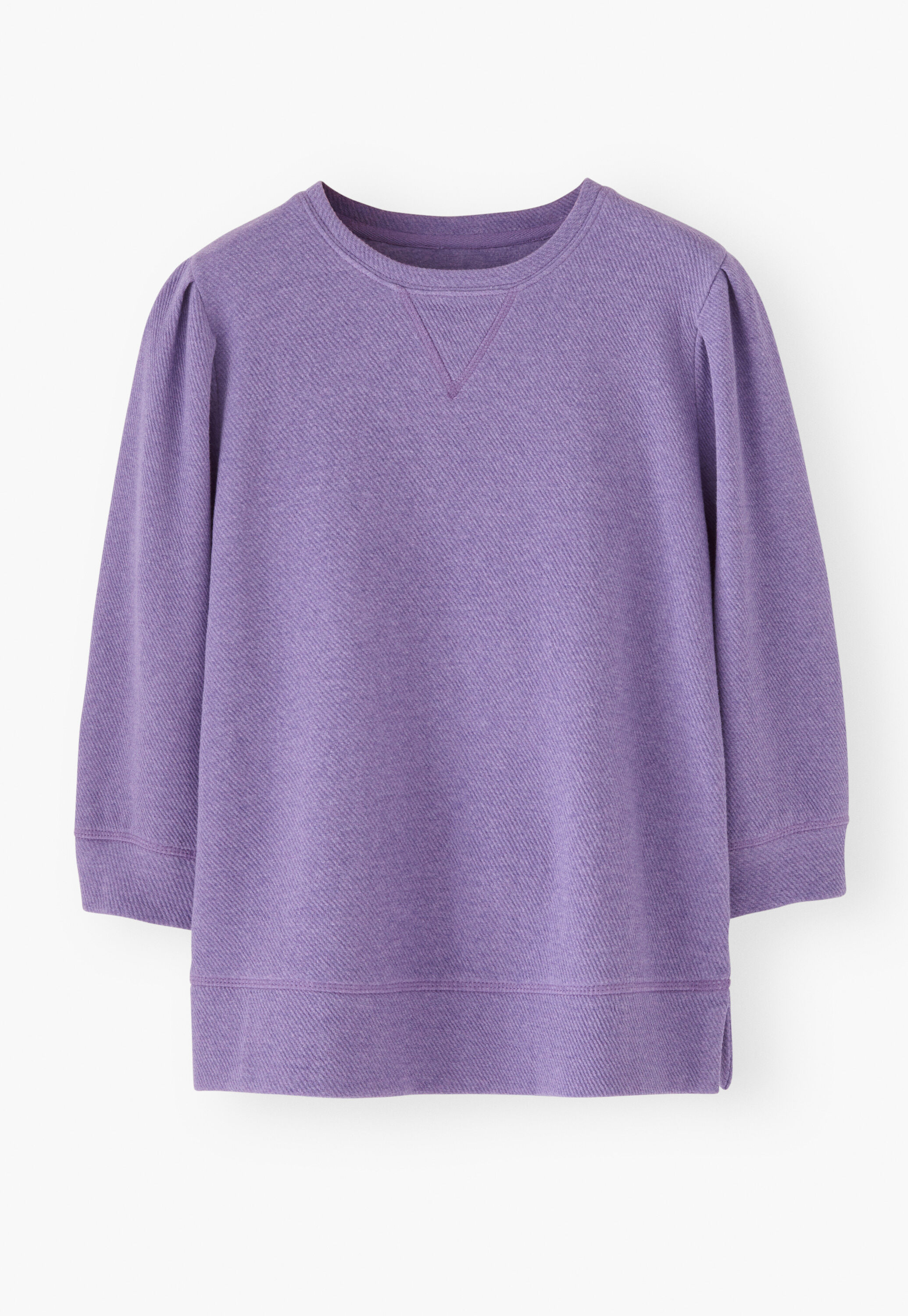 Sweatshirt mit Falten&auml;rmeln