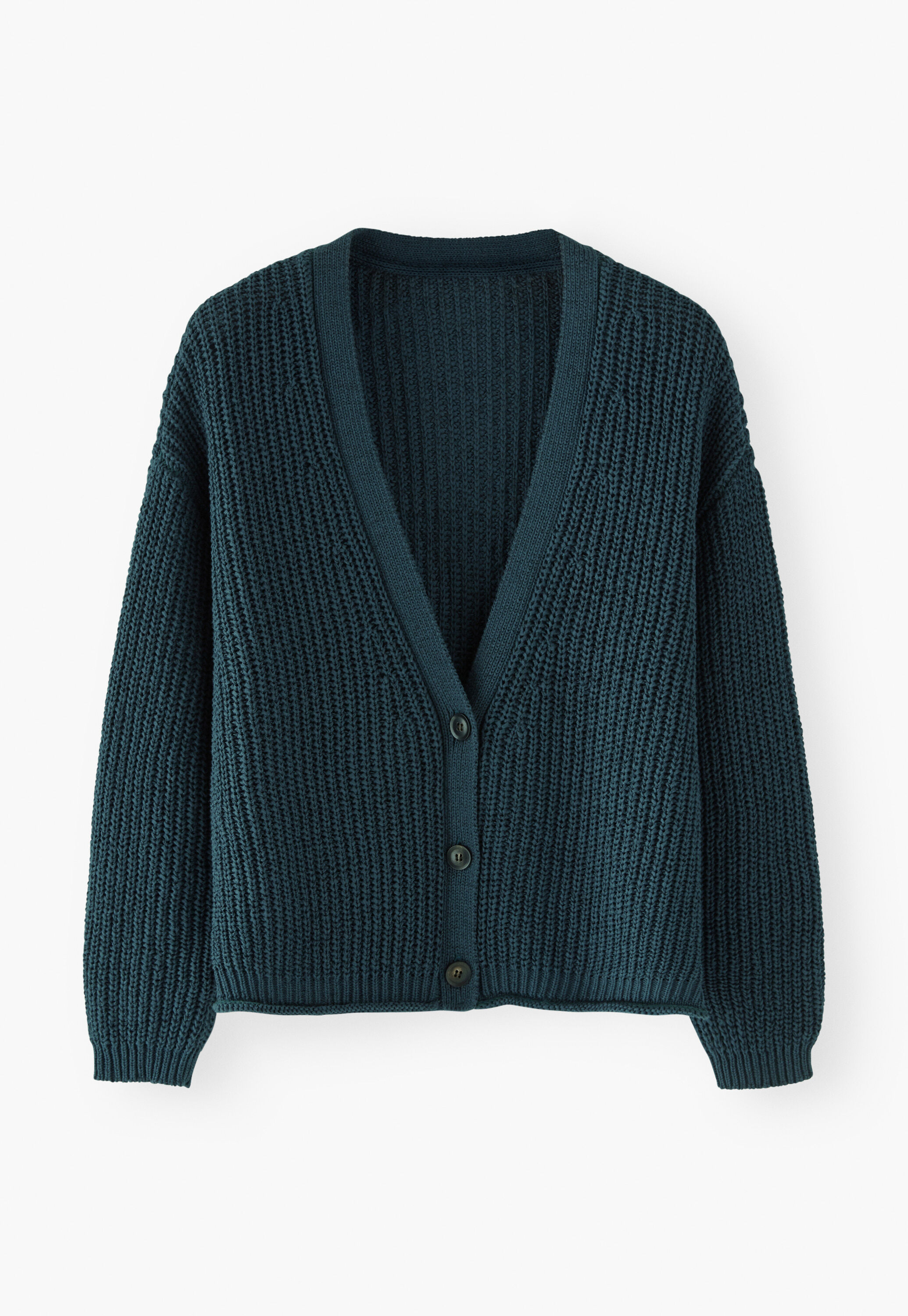 Cardigan mit V-Ausschnitt