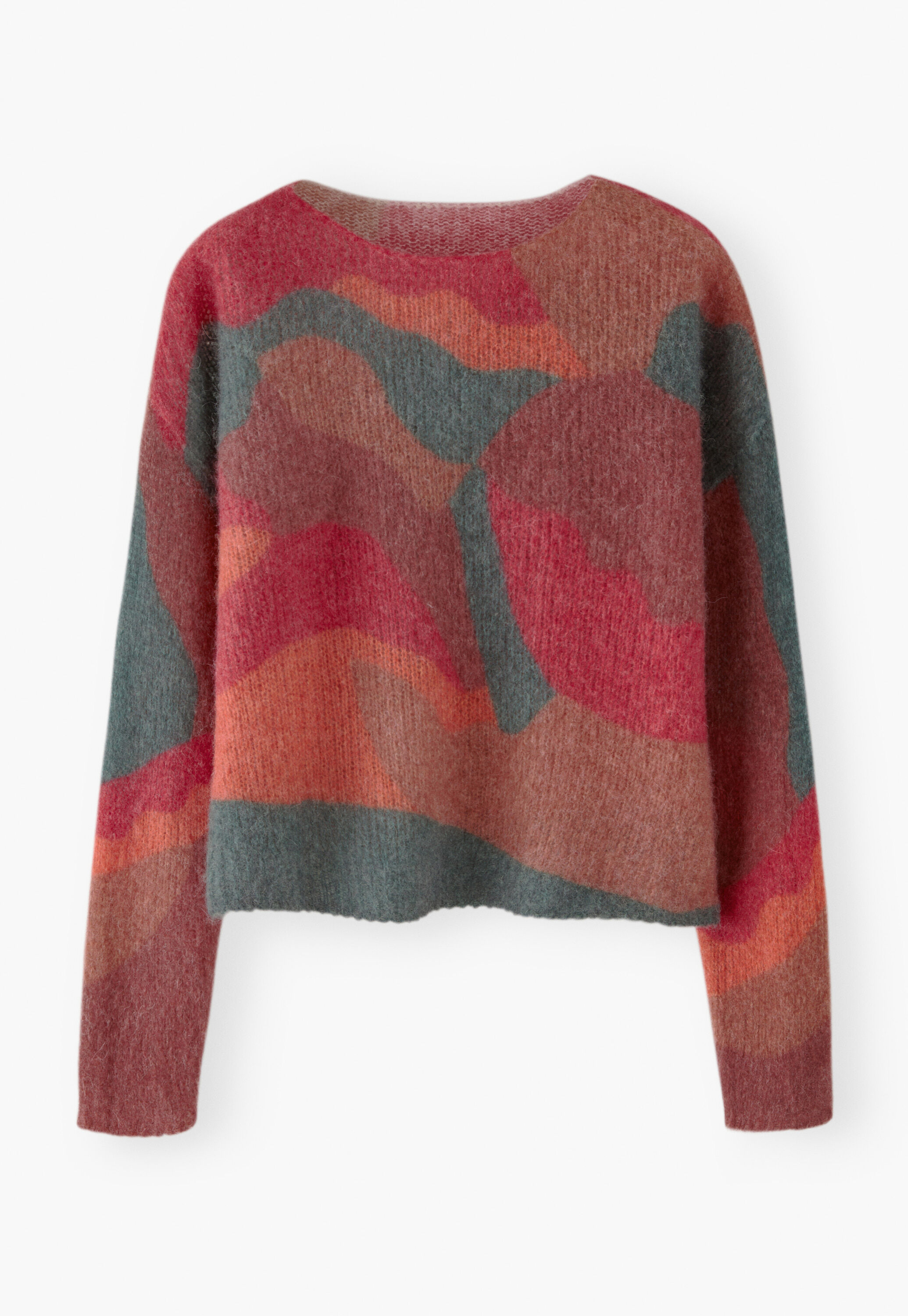 Bedruckter Pullover